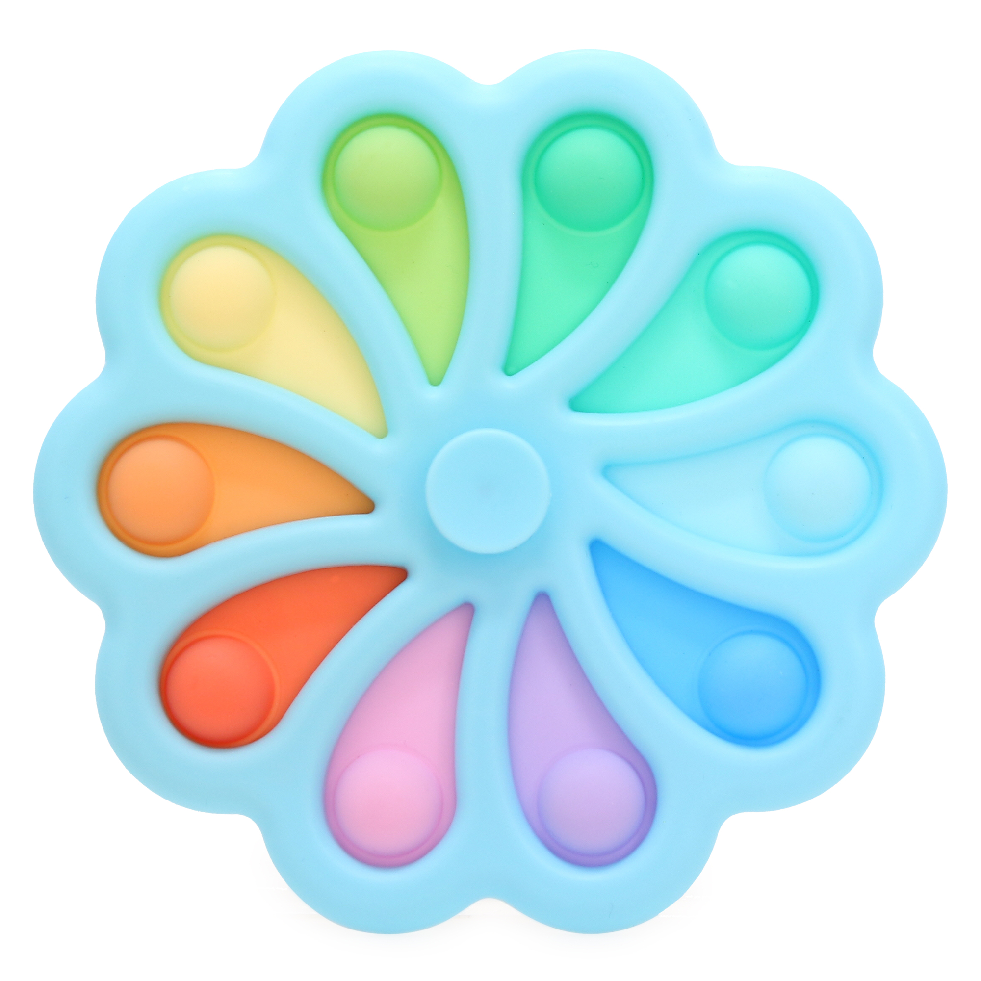 Bubble Burst Pinwheel Fidget Popper