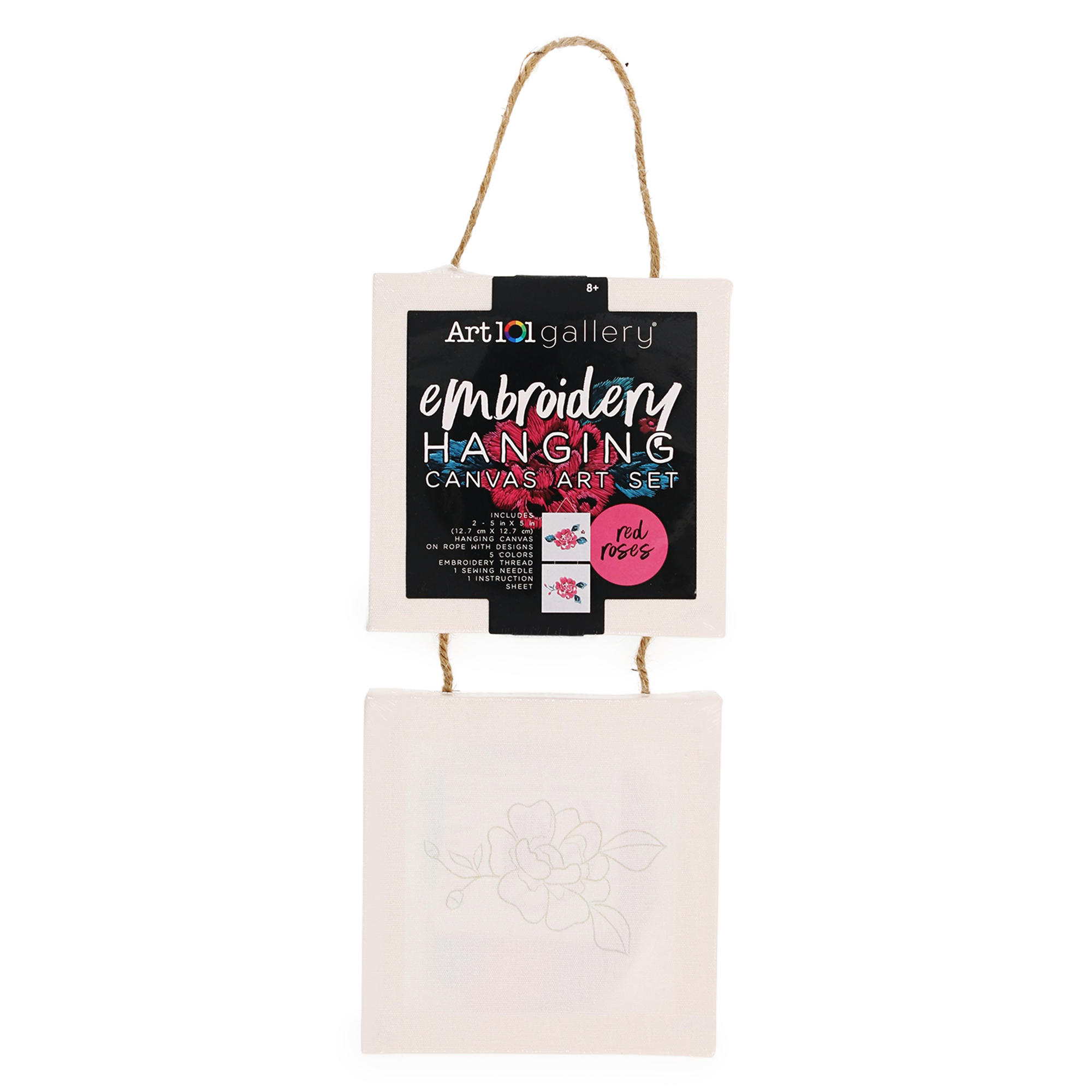 Embroidery Hanging Canvas Art Set