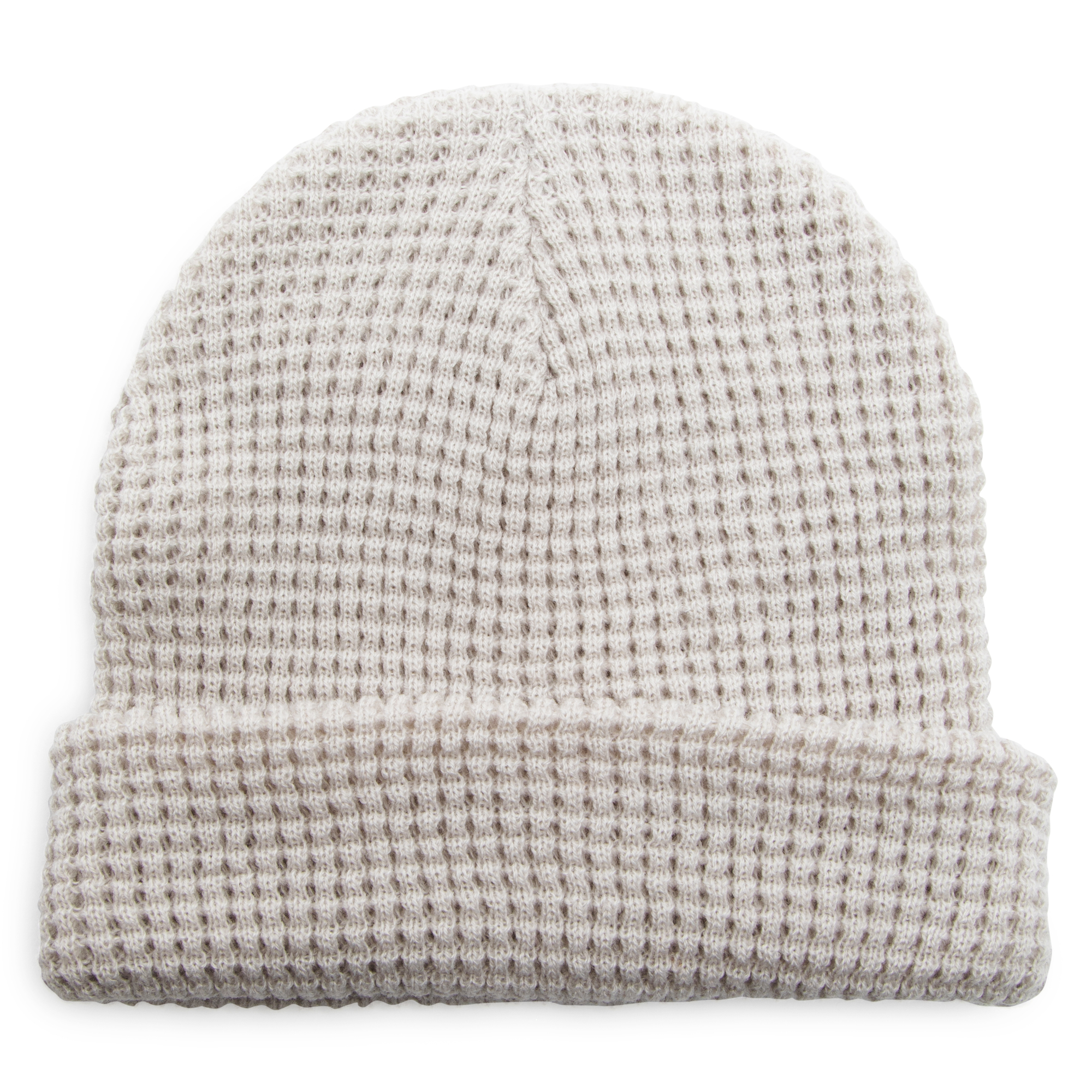 Waffle Knit Beanie Hat