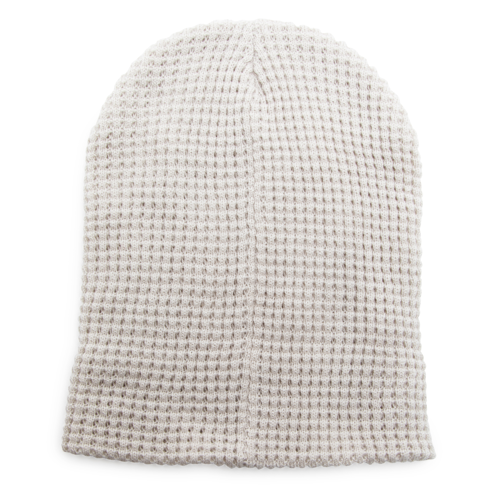 Waffle Knit Beanie Hat