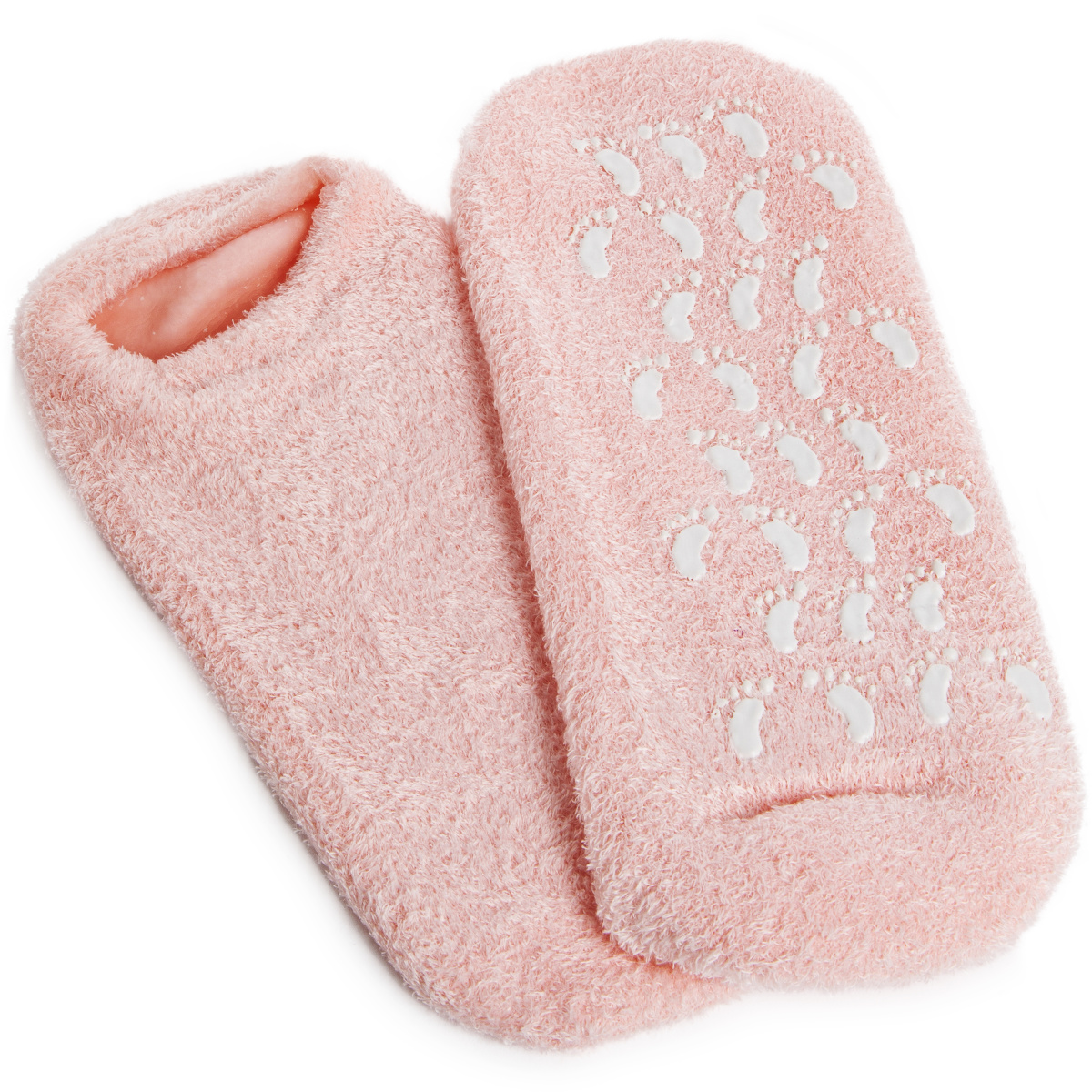 Moisturizing Gel Socks For Dry Feet - Pink