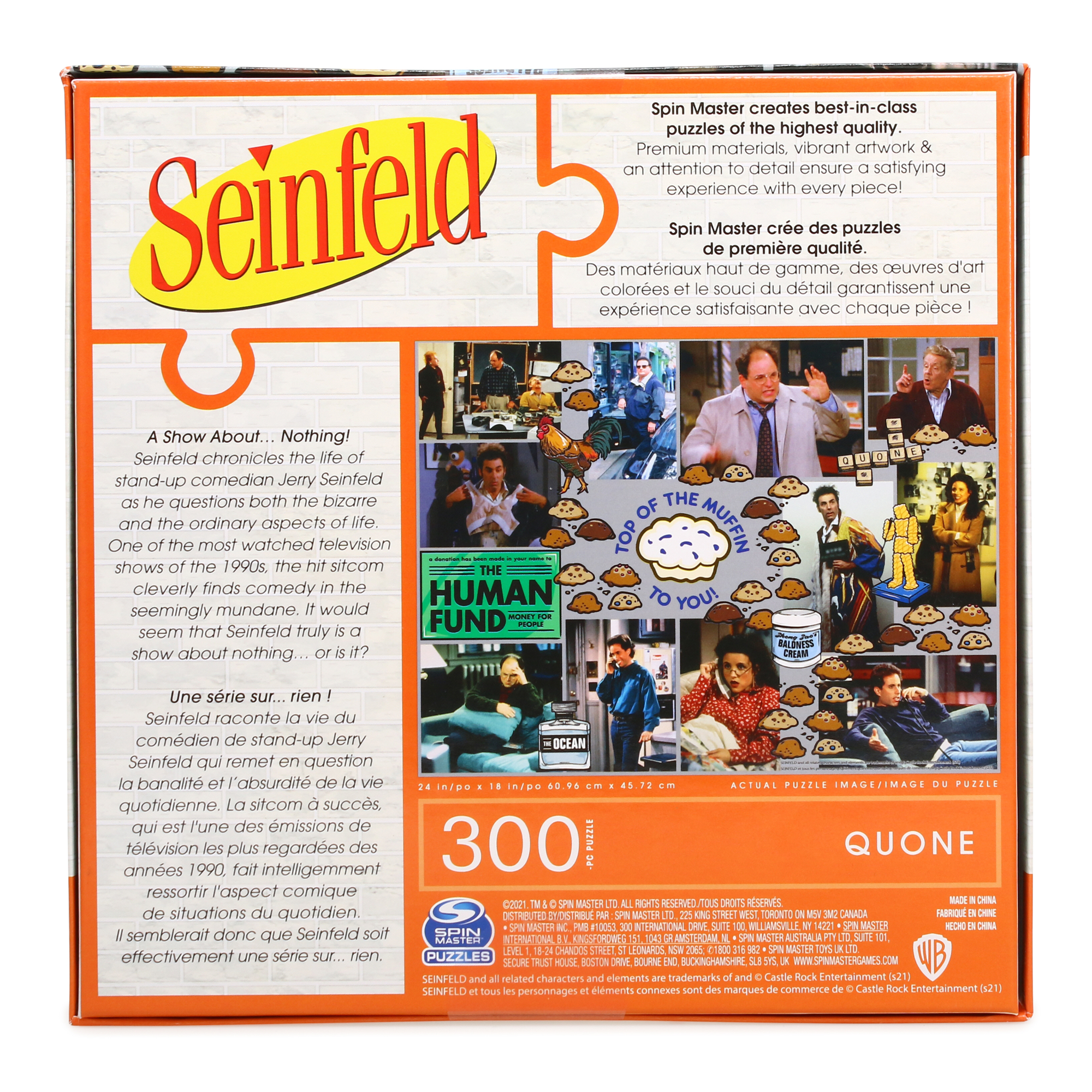 Seinfeld™ 'Top Of The Muffin' Puzzle 300-Piece Jigsaw
