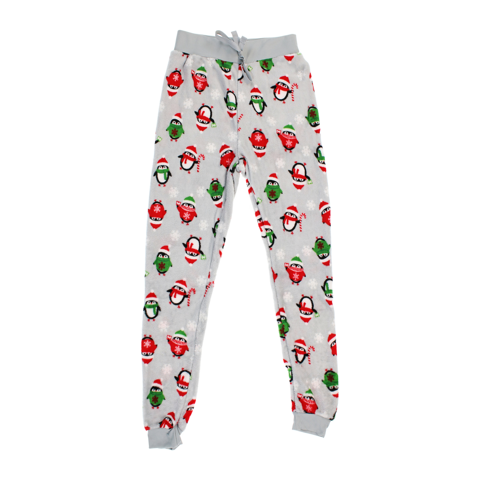 Juniors Holiday Plush Joggers - Penguins