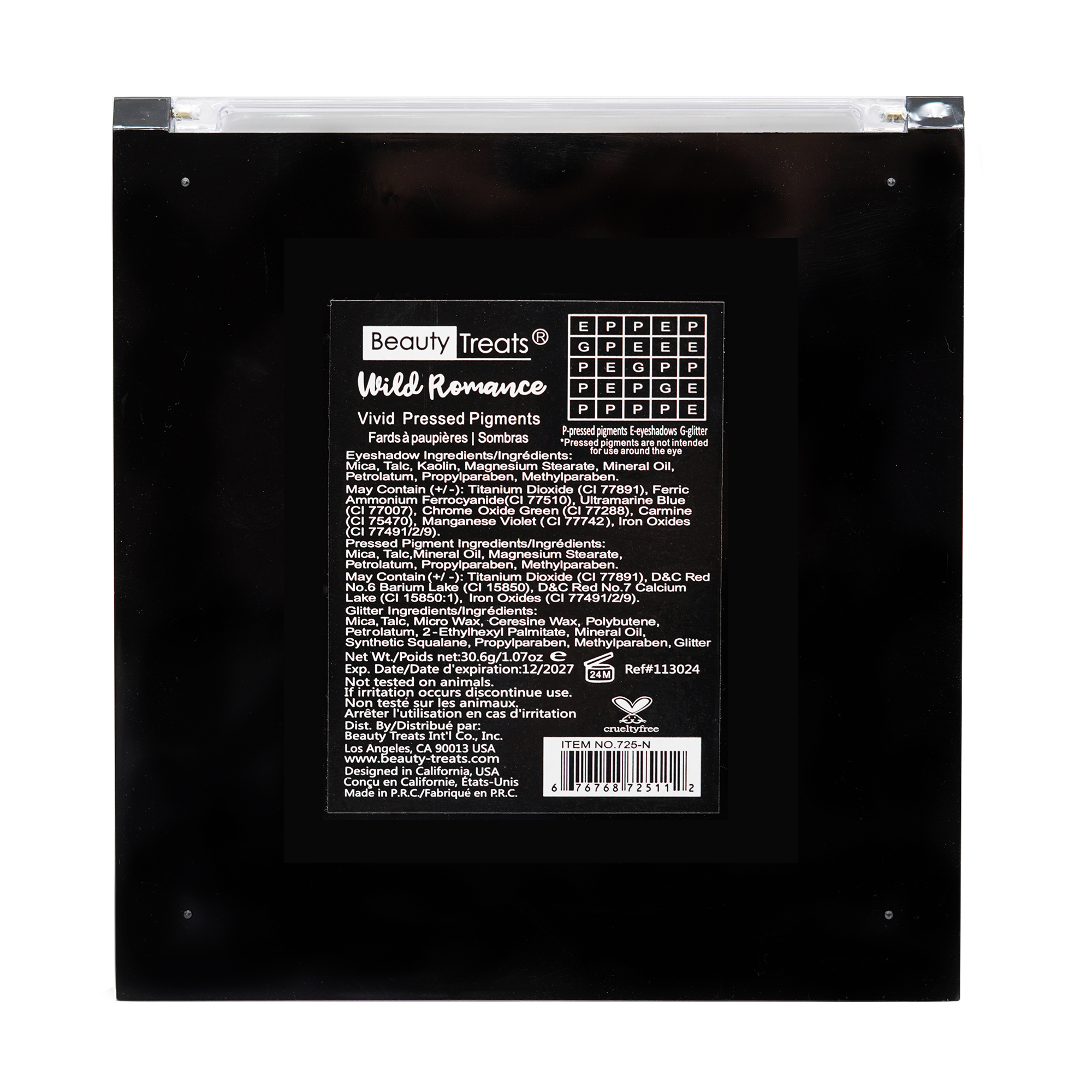 Wild Romance Eyeshadow Palette 25-Piece