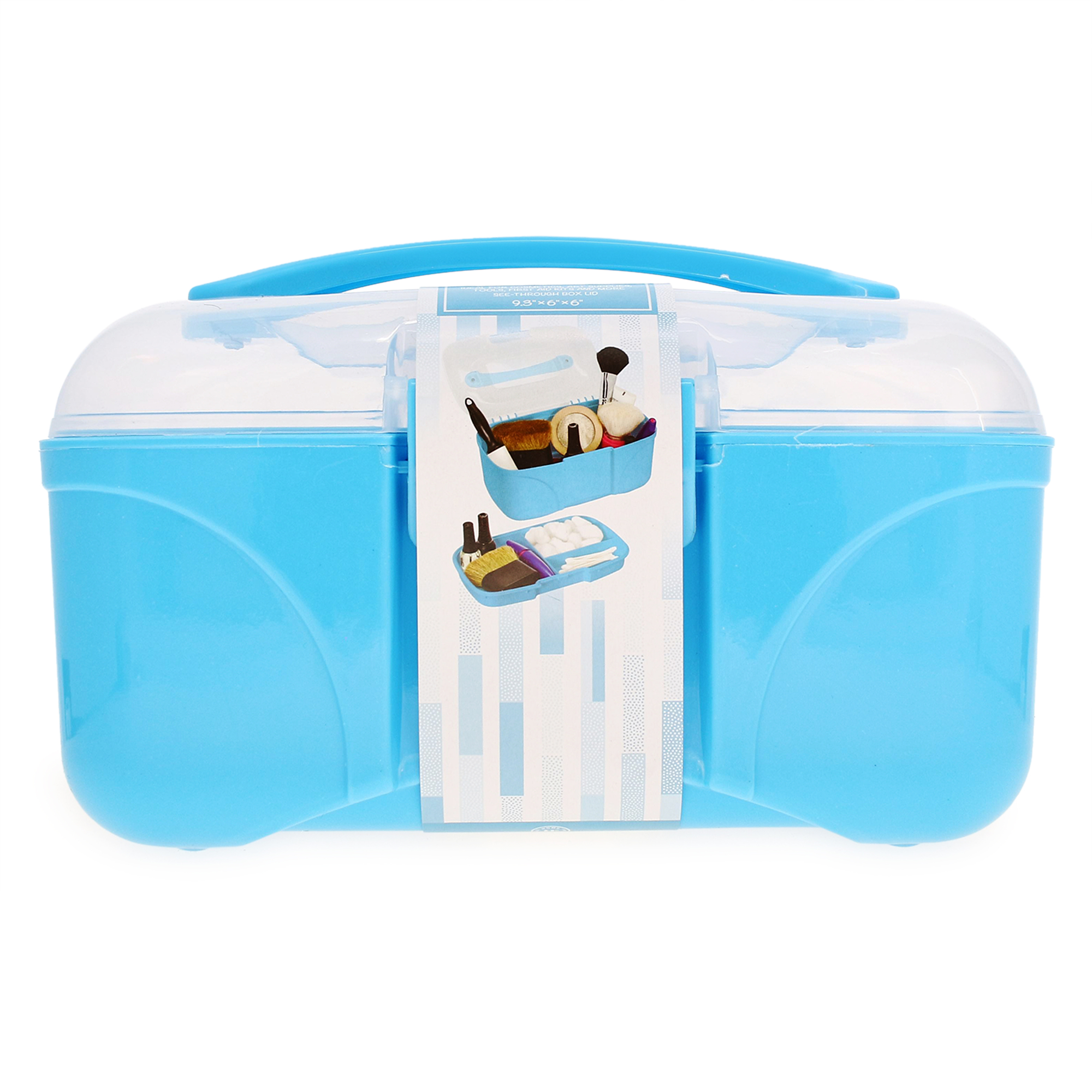 Storage Box With Flip-Top Lid