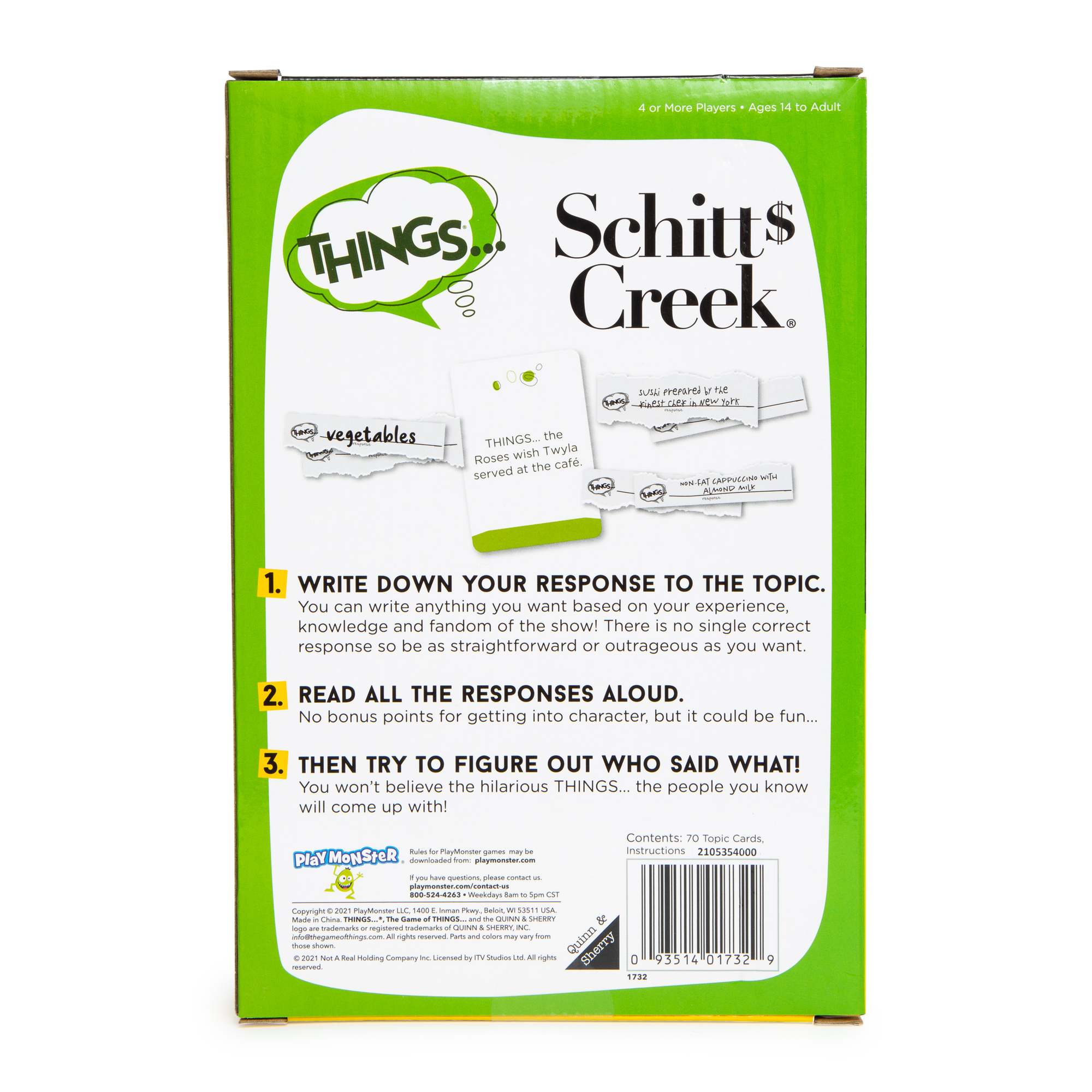 Things...® Game Schitt's Creek™ Edition Bebe Game