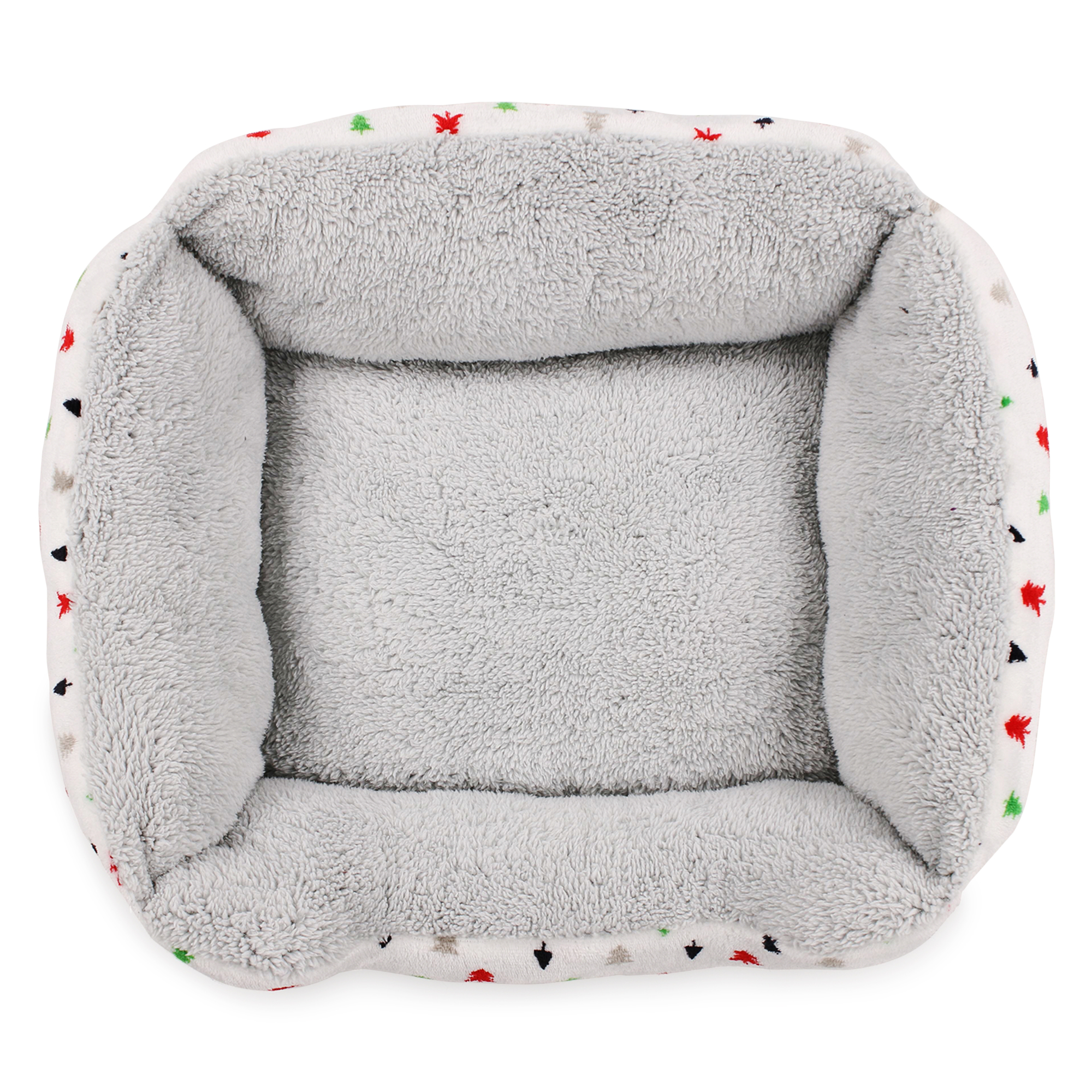 Holiday Cuddler Pet Bed