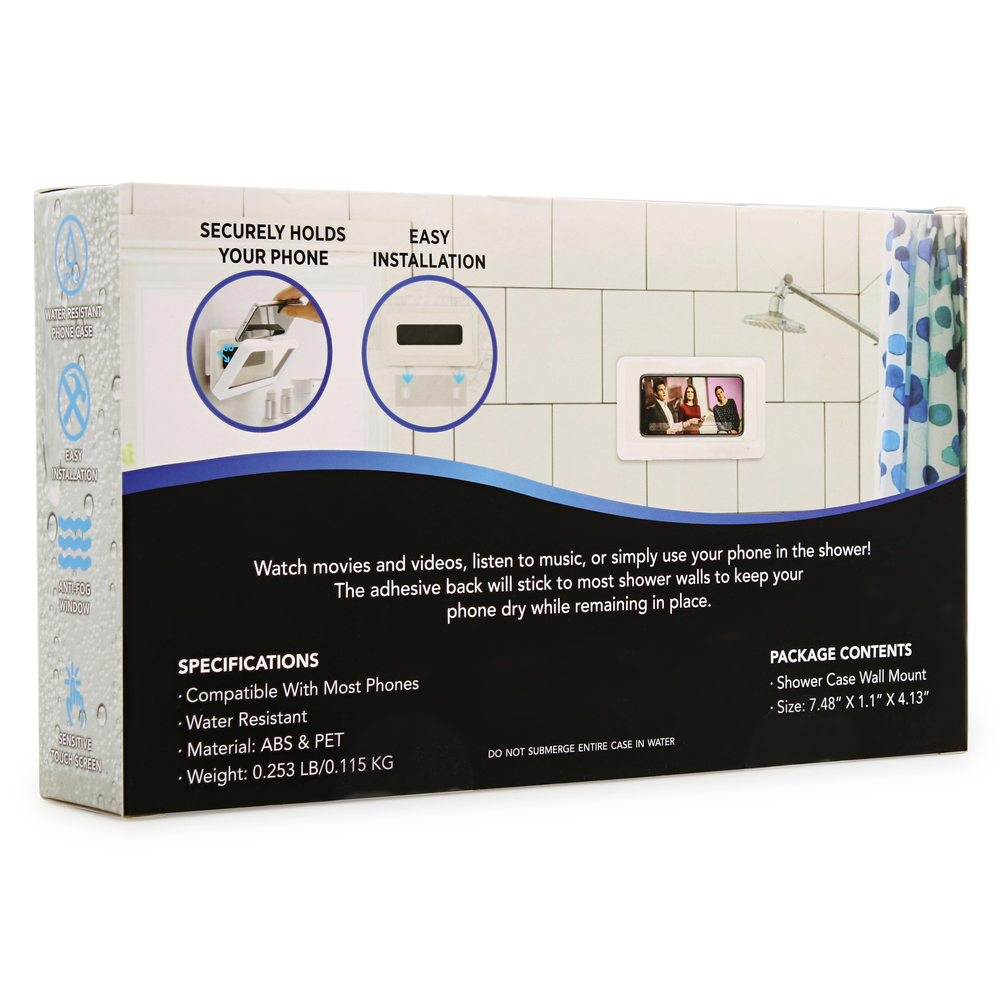 Wall Mount Shower Phone Holder