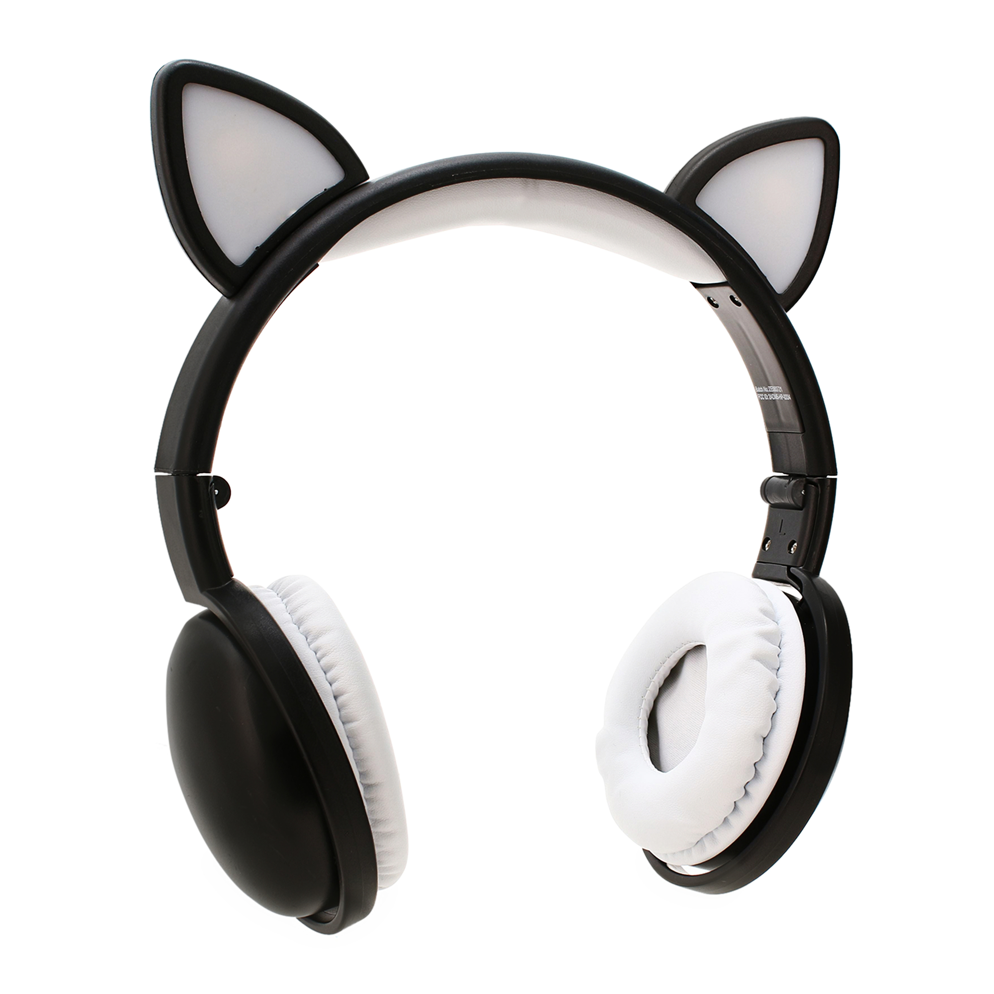 Color-Change LED Cat Ear Bluetooth® Headphones With Mic