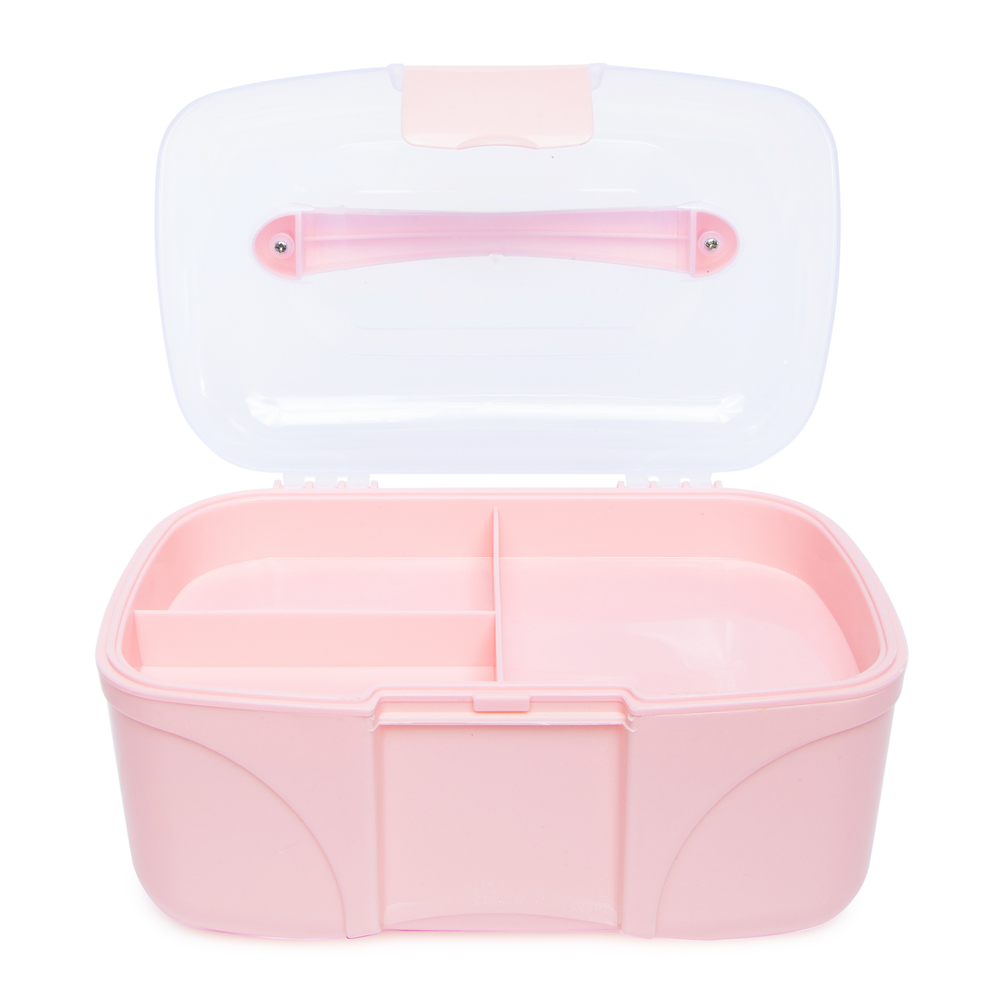 Storage Box With Flip-Top Lid