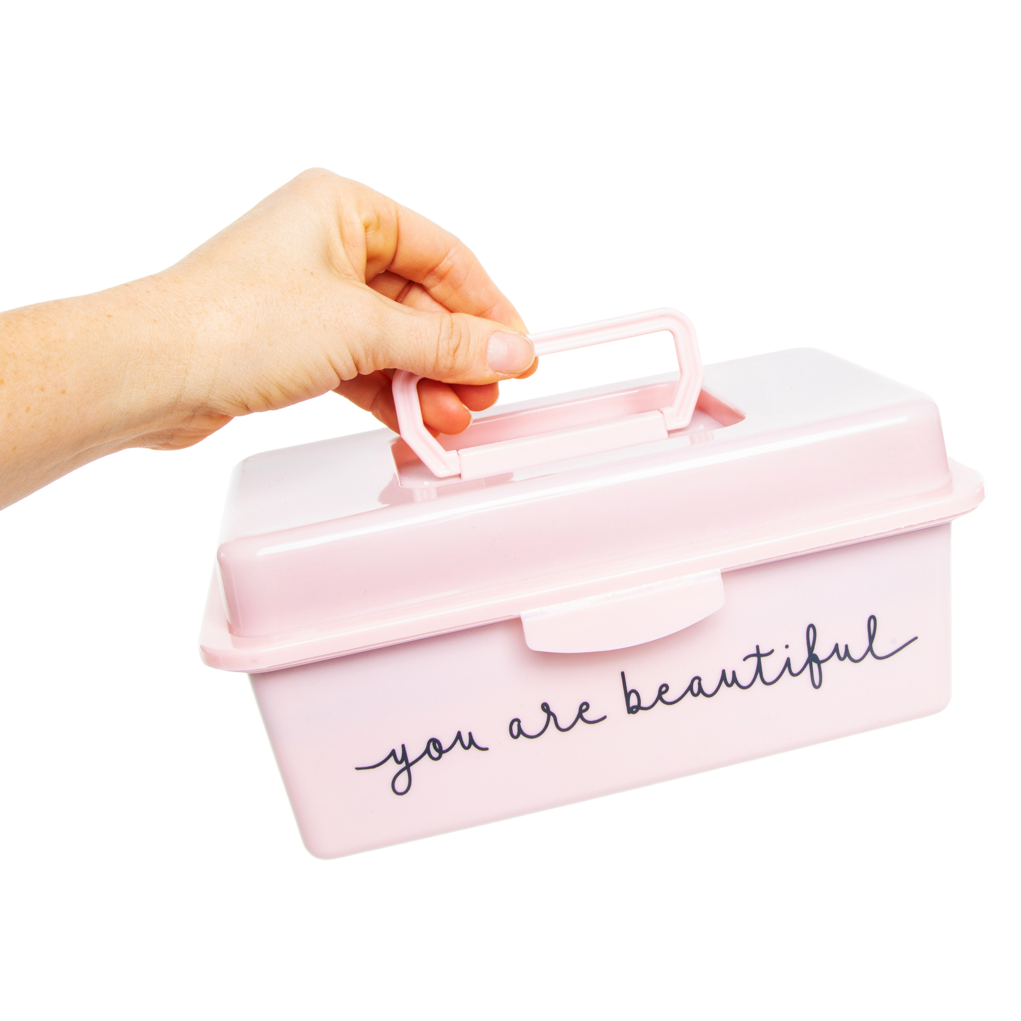 Makeup Storage Box - 'You Are Beautiful'