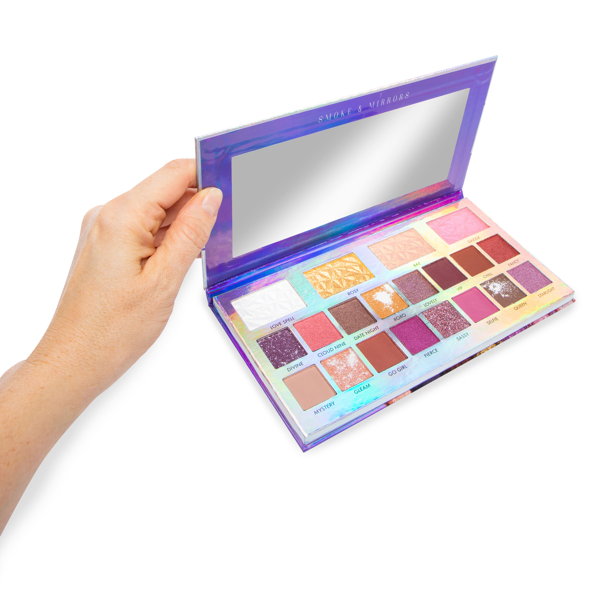 Smoke & Mirrors Ultraviolet Eyeshadow Palette 20-Piece