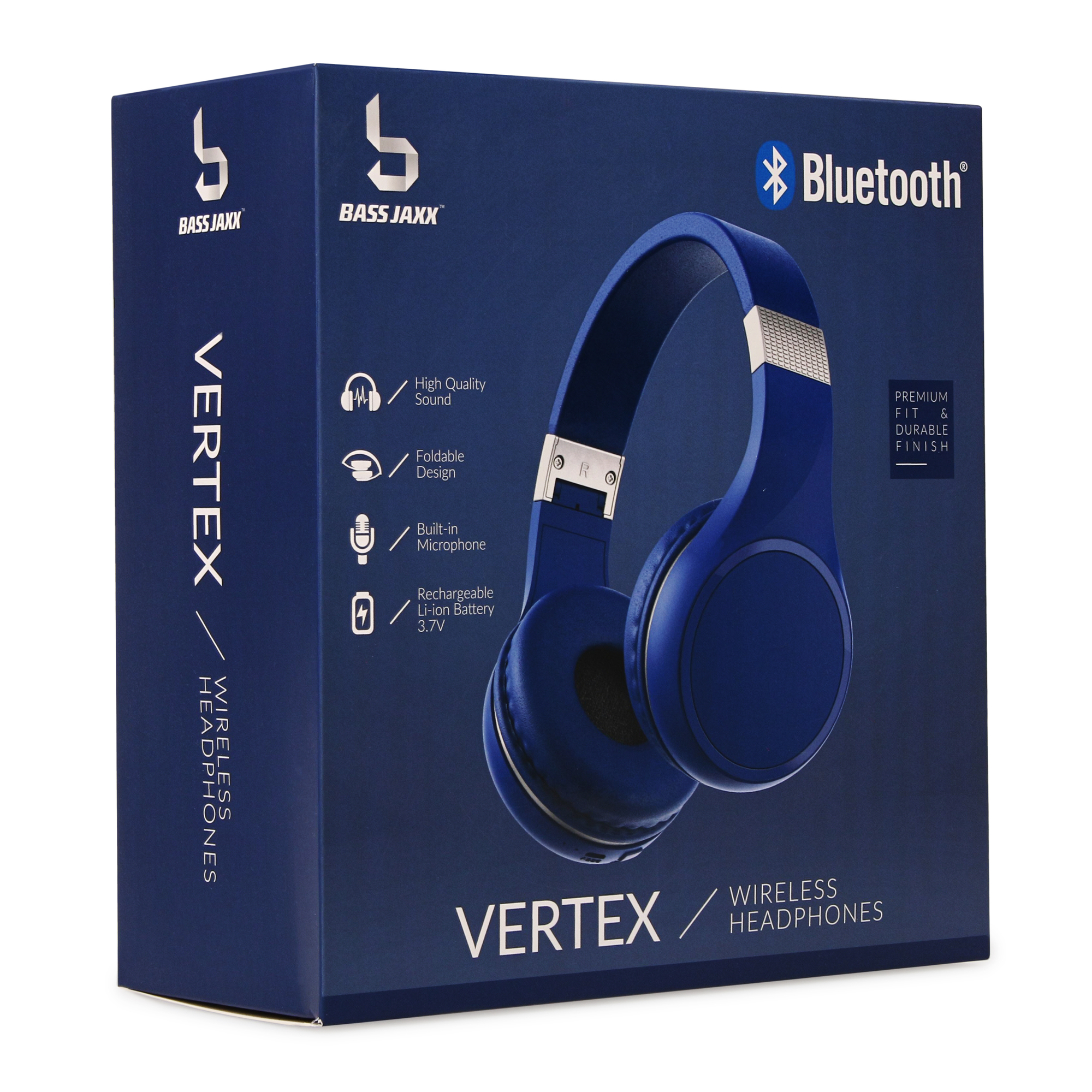 vertex metallic bluetooth® dj headphones with microphone | Five Below