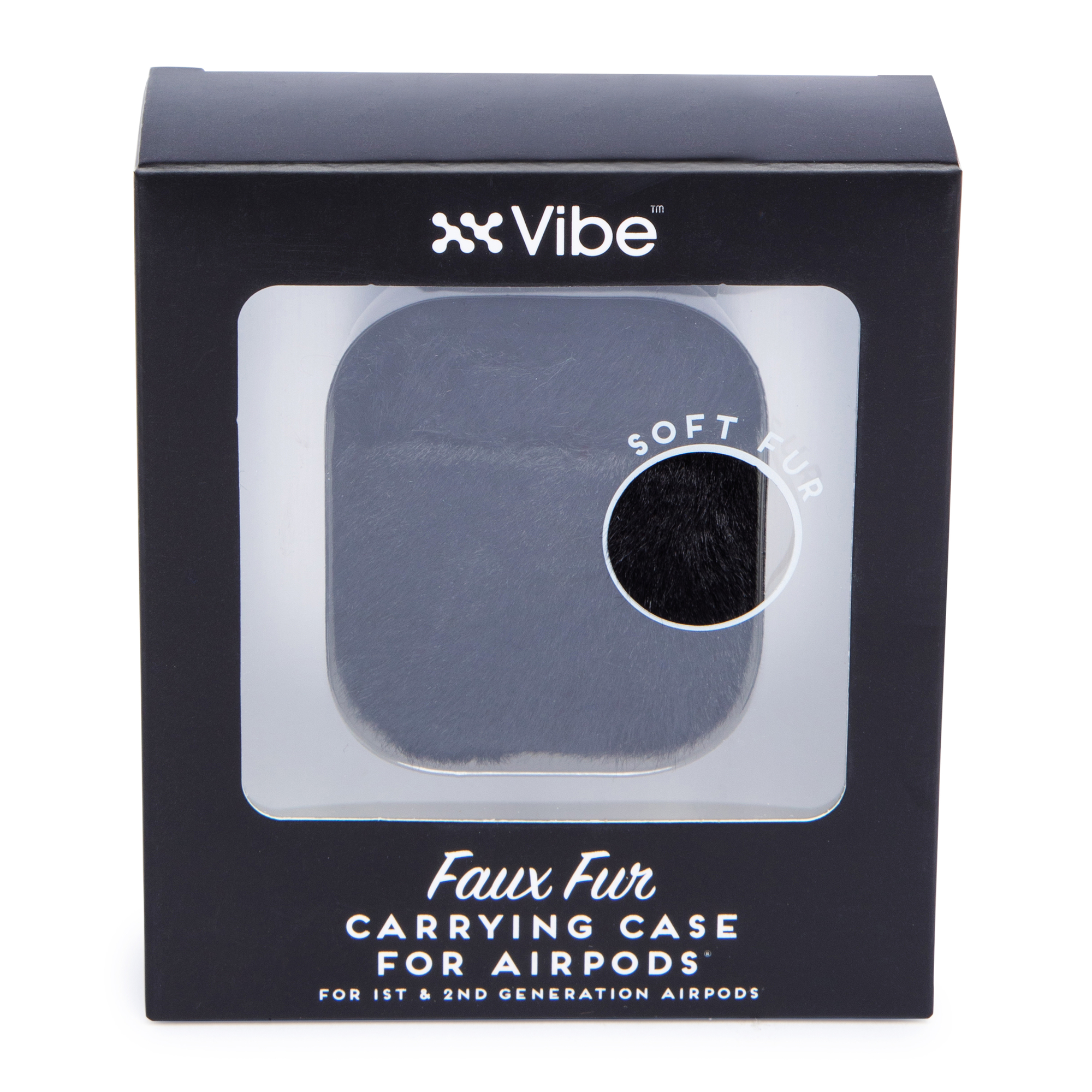 Faux Fur Earbuds Case Cover For Airpods® Gen 1/Gen 2