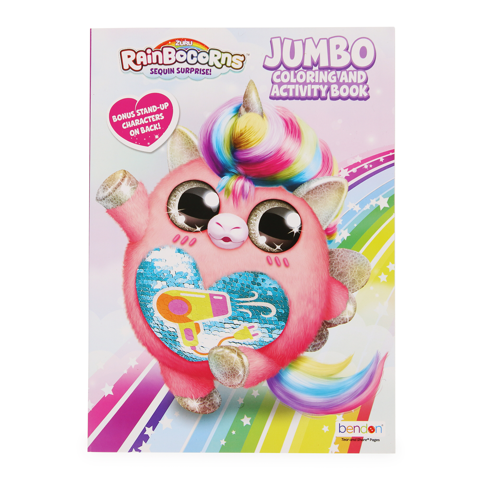 Rainbocorns™ Sequin Surprise! Jumbo Activity & Coloring Book