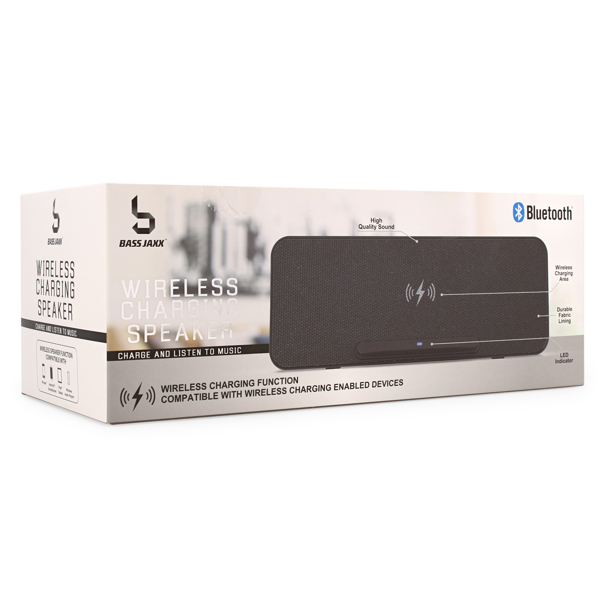 Wireless Bluetooth® Speaker With Wireless Charging Dock