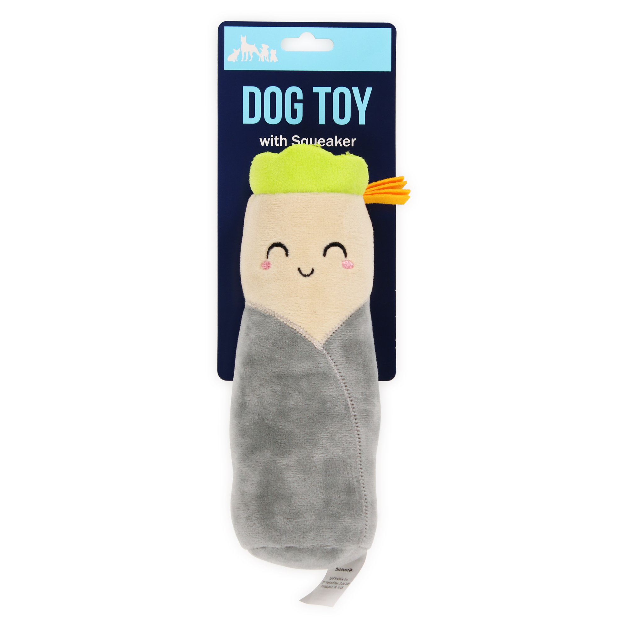 Foodie Plush Squeaky Dog Toy