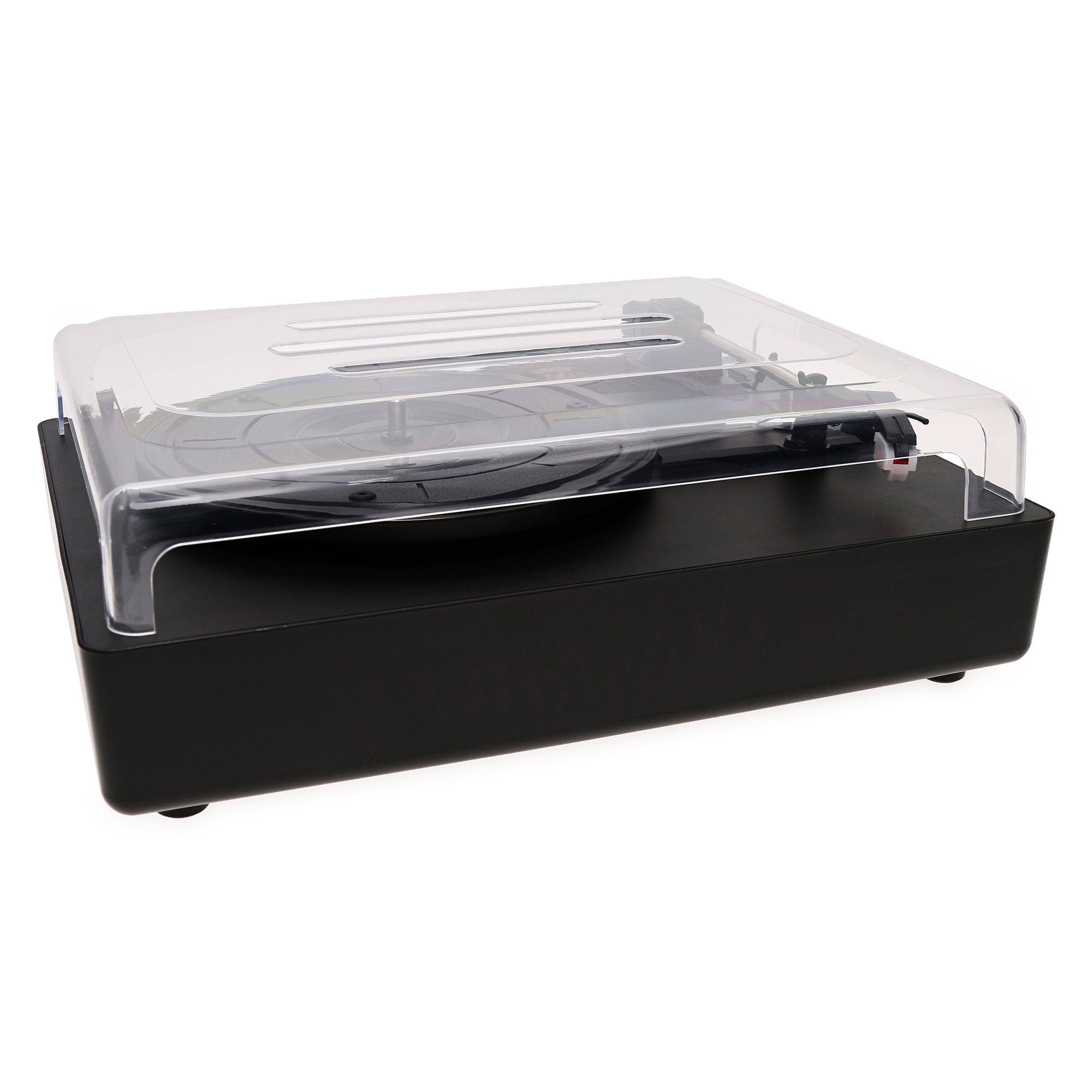 Vinyl Record Player Turntable With Dual Speakers