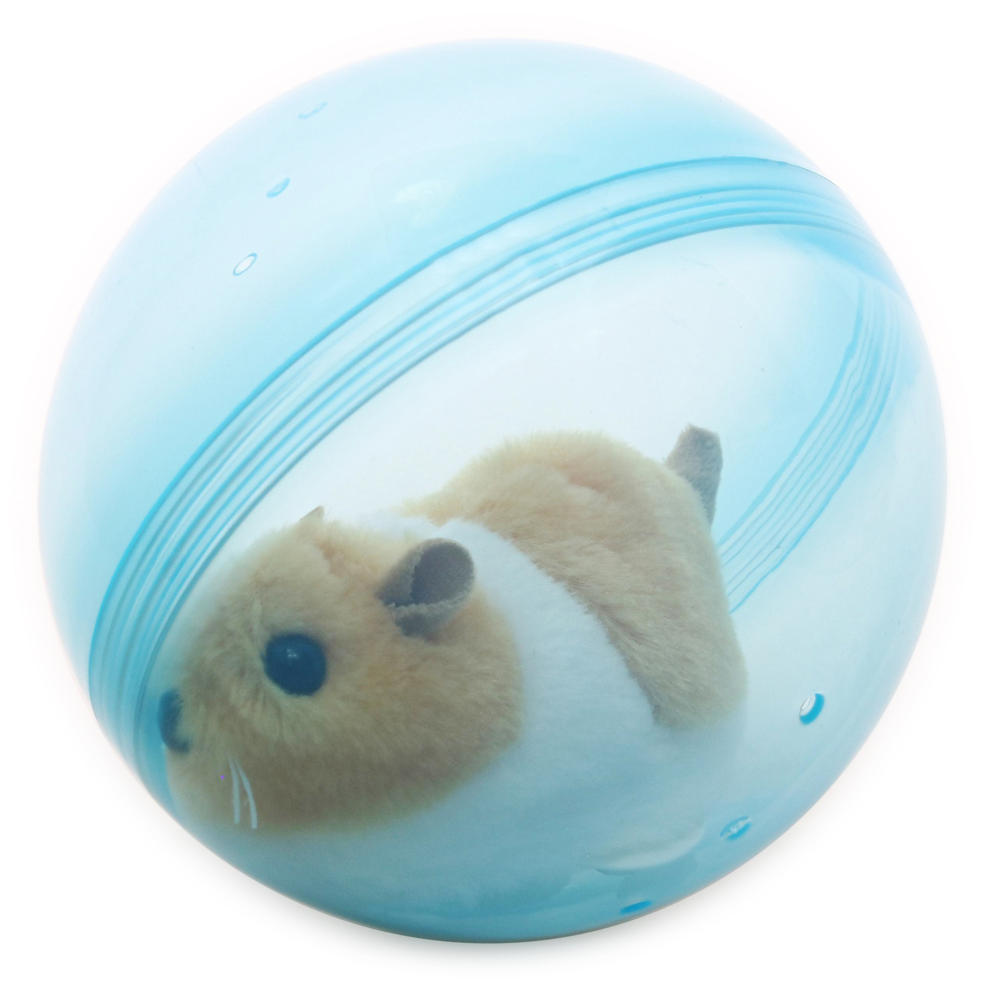 Rolling Hamster Ball Plush Toy, Battery Operated