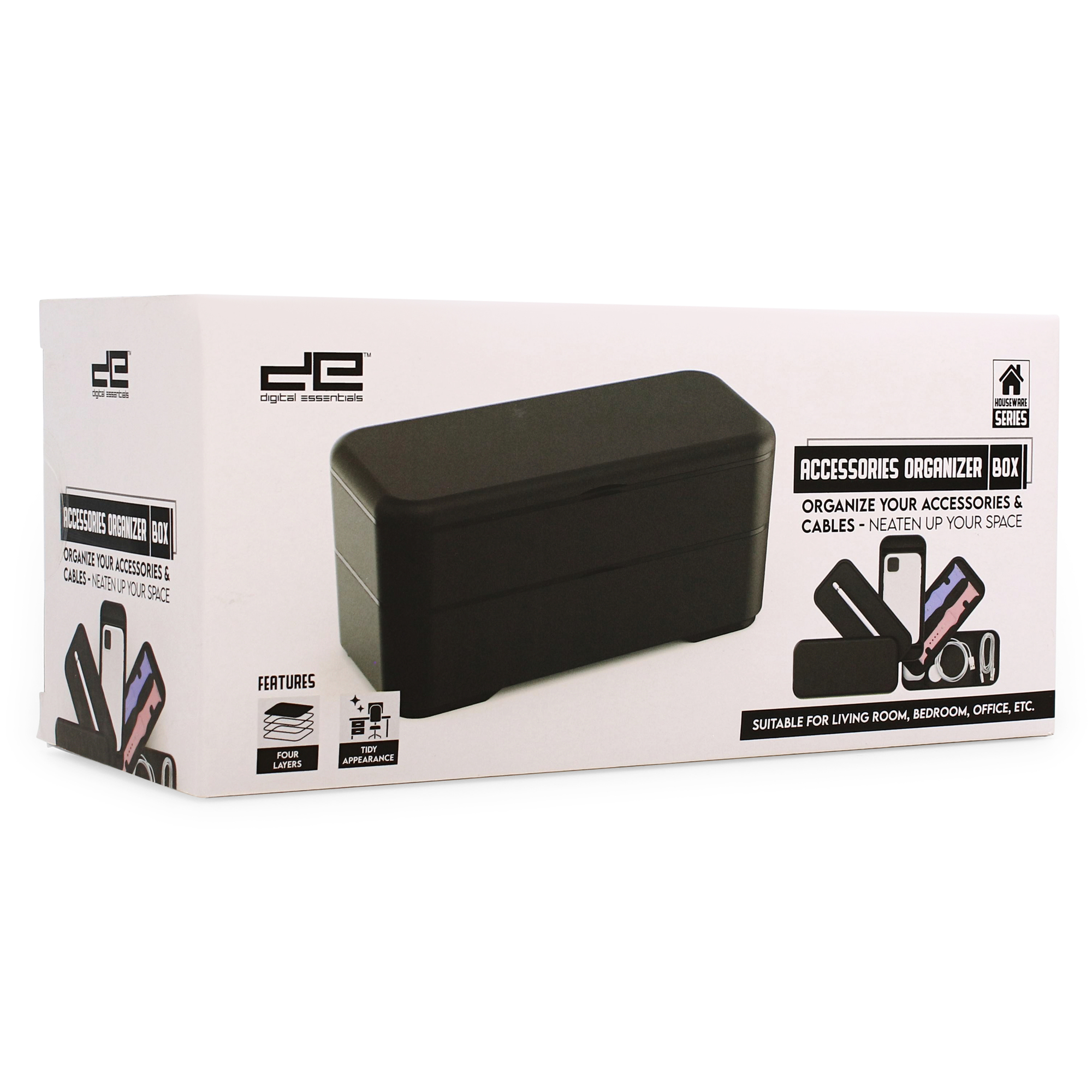 Cable Bento Box Tech Accessories Organizer