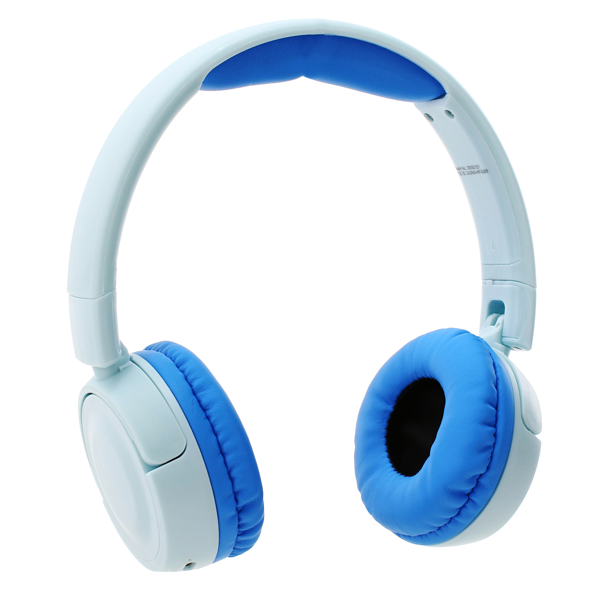 2 in 1 Wireless & Wired Kid-Safe Headphones - Blue