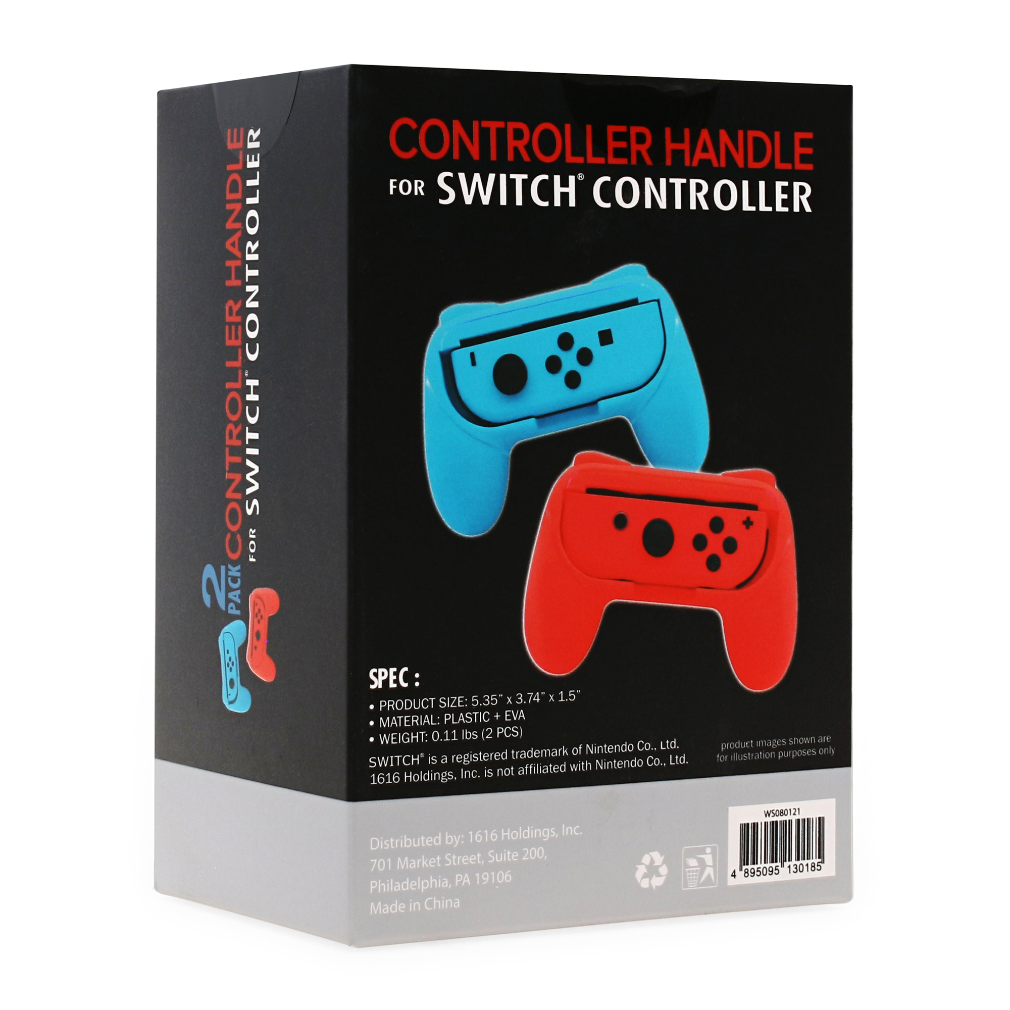 2-Pack Controller Handle Grips For Switch™