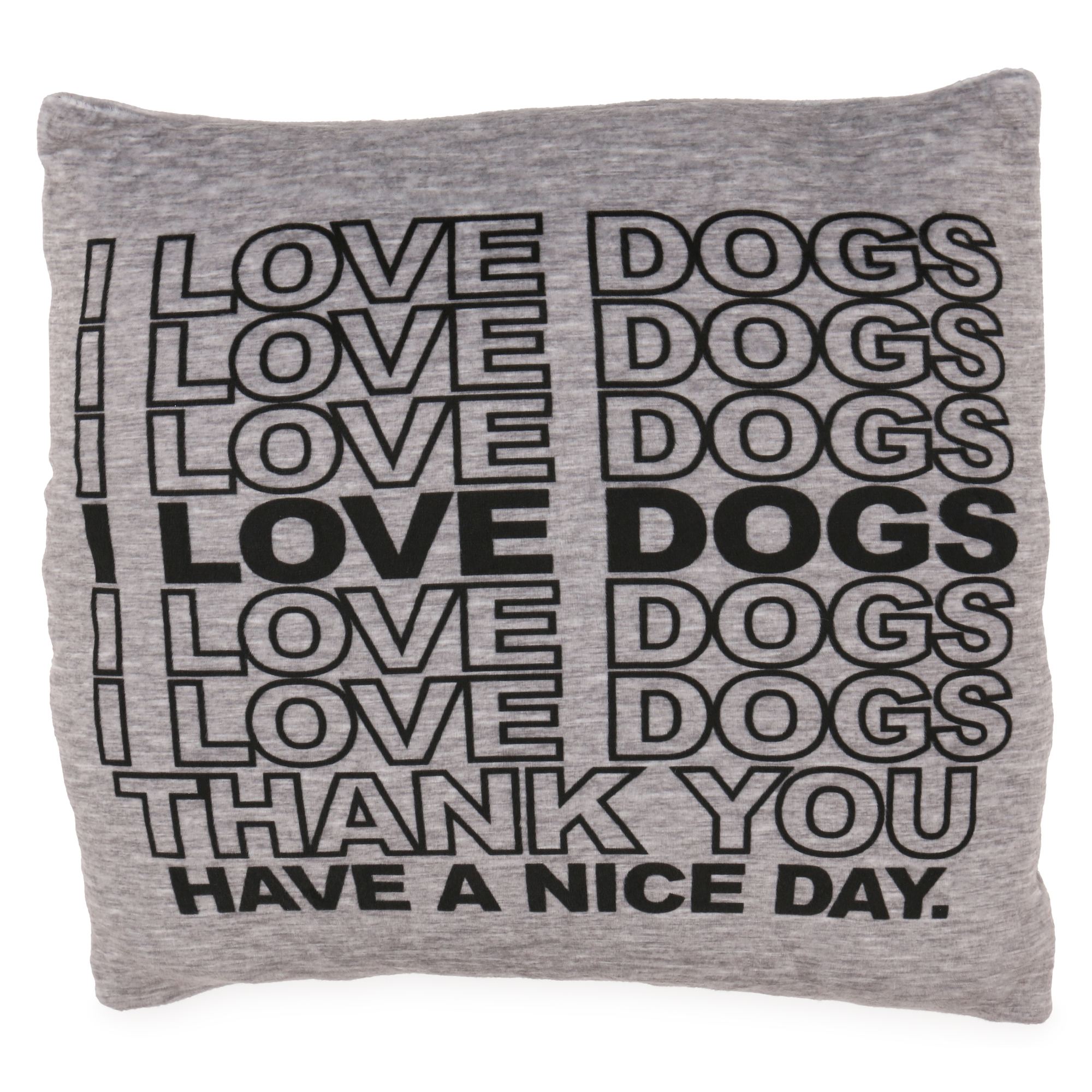 Pet Lover Squishy Pillows 14in - Cat/Dog
