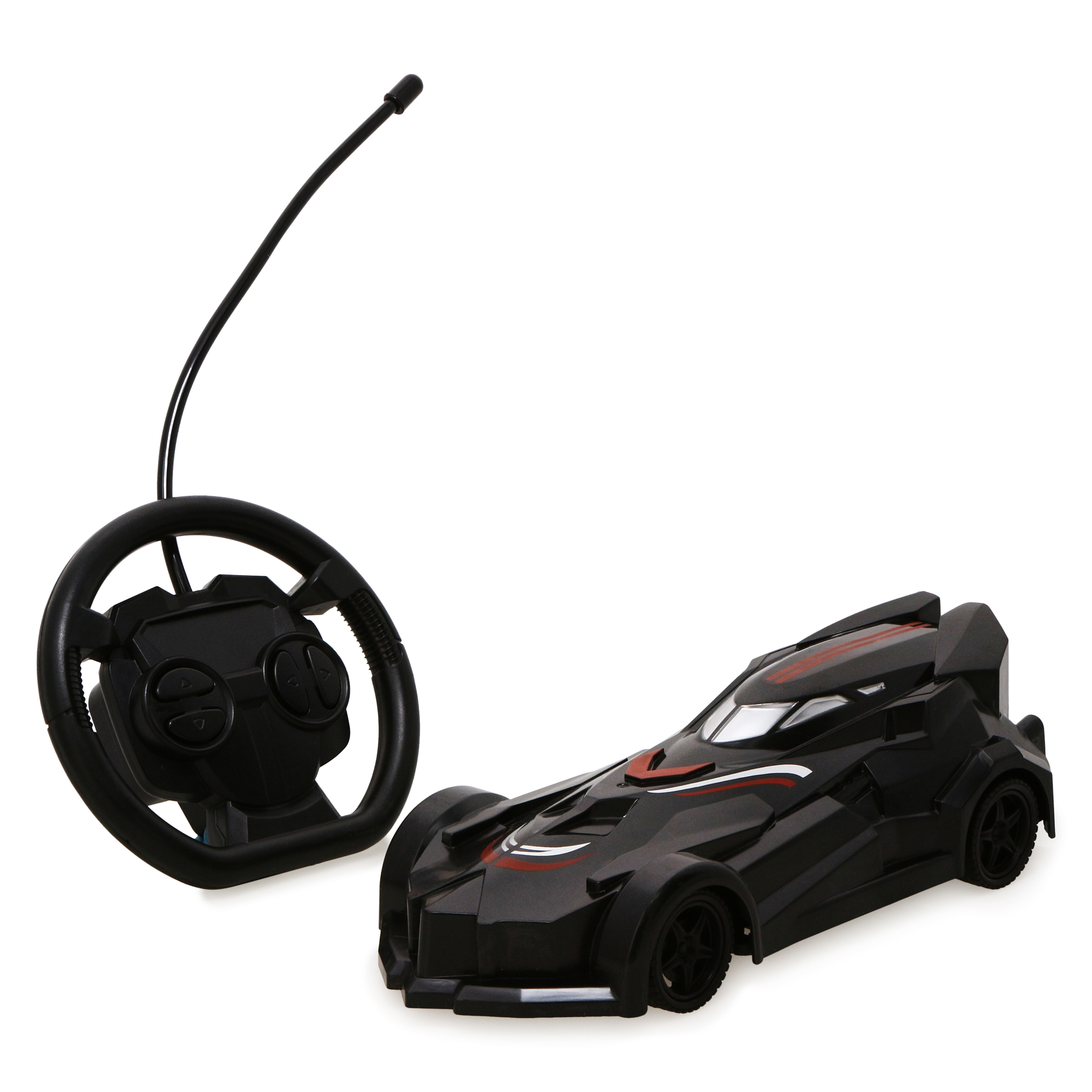Dash Rc Racecar With Steering Wheel Remote Control, 1:24 Scale