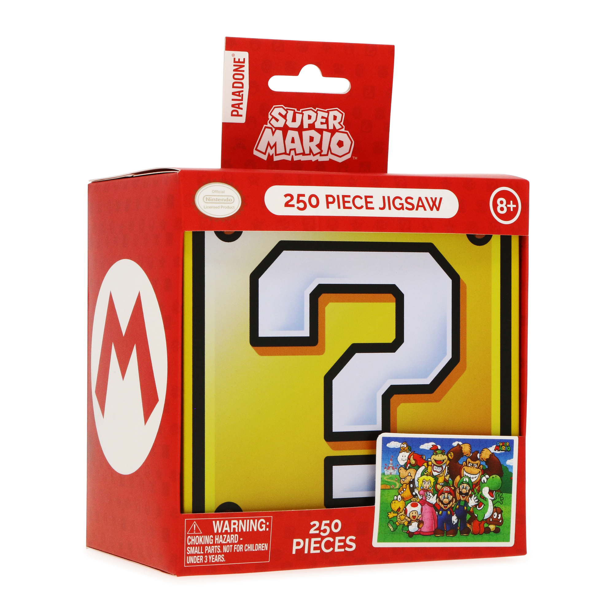 Super Mario™ Question Block Puzzle Tin With 250-Piece Jigsaw