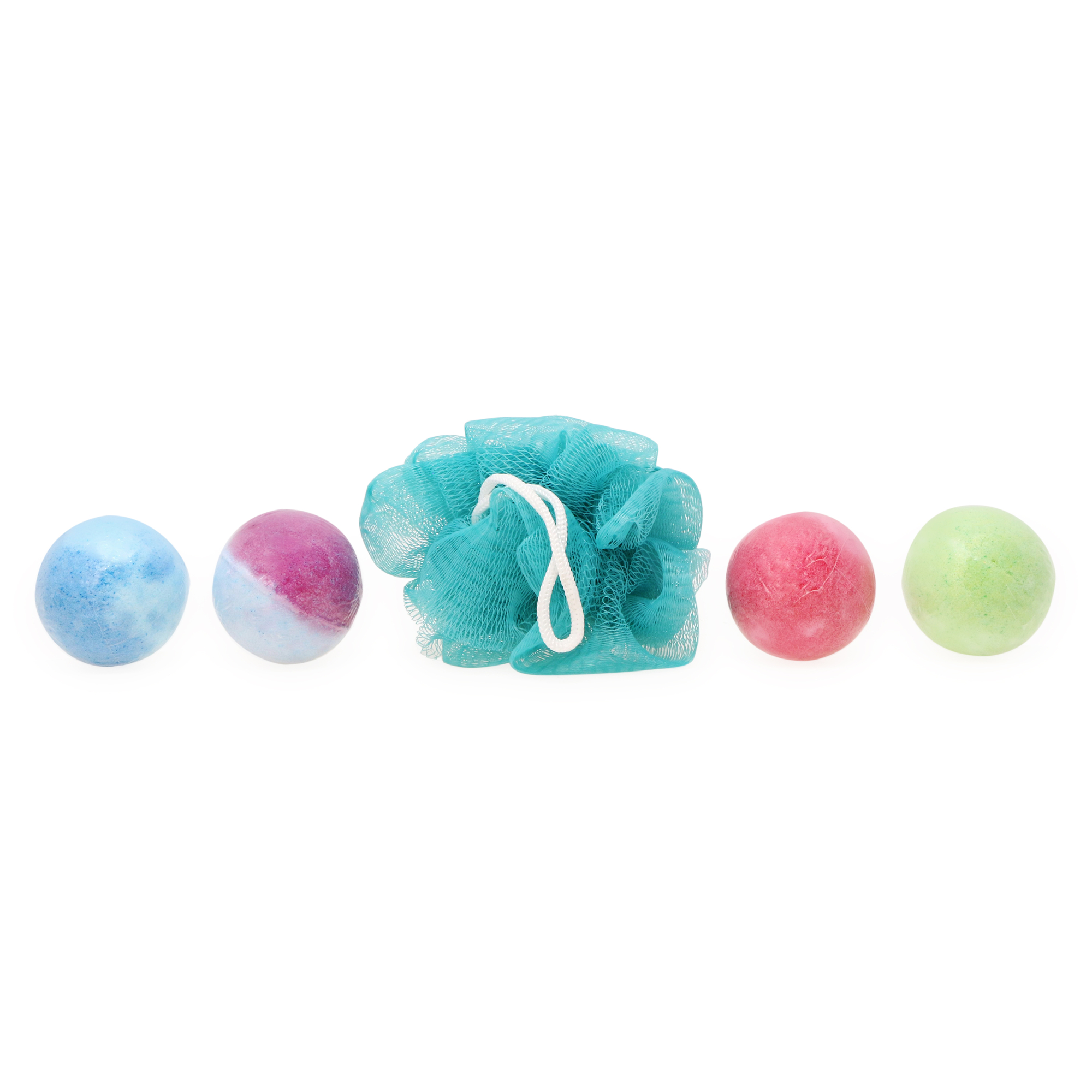 Spongebob Squarepants™ Bath Bombs & Pouf 5-Piece Set