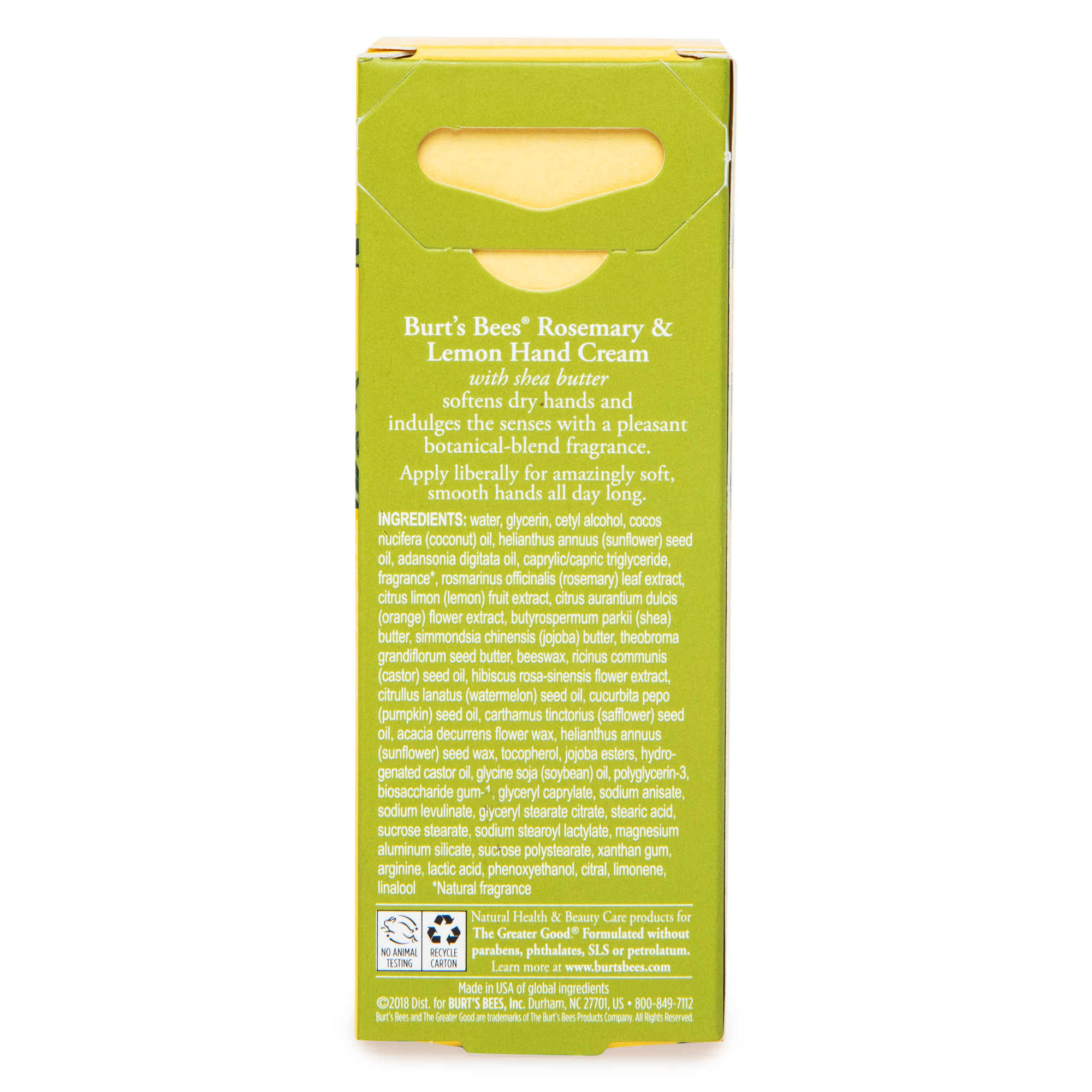 Burt's Bees® Rosemary & Lemon Hand Cream With Shea Butter 1oz