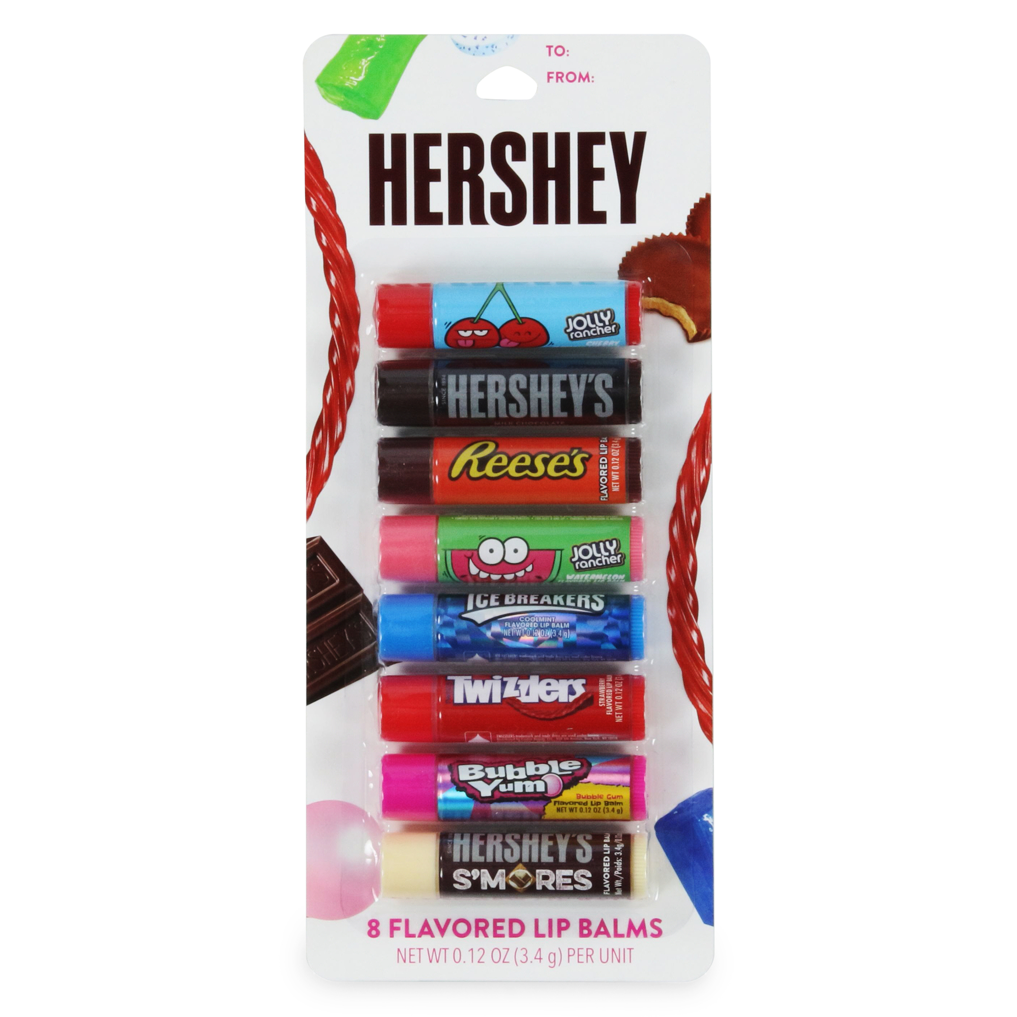 Hershey's® Candy Flavored Lip Balm 8-Count