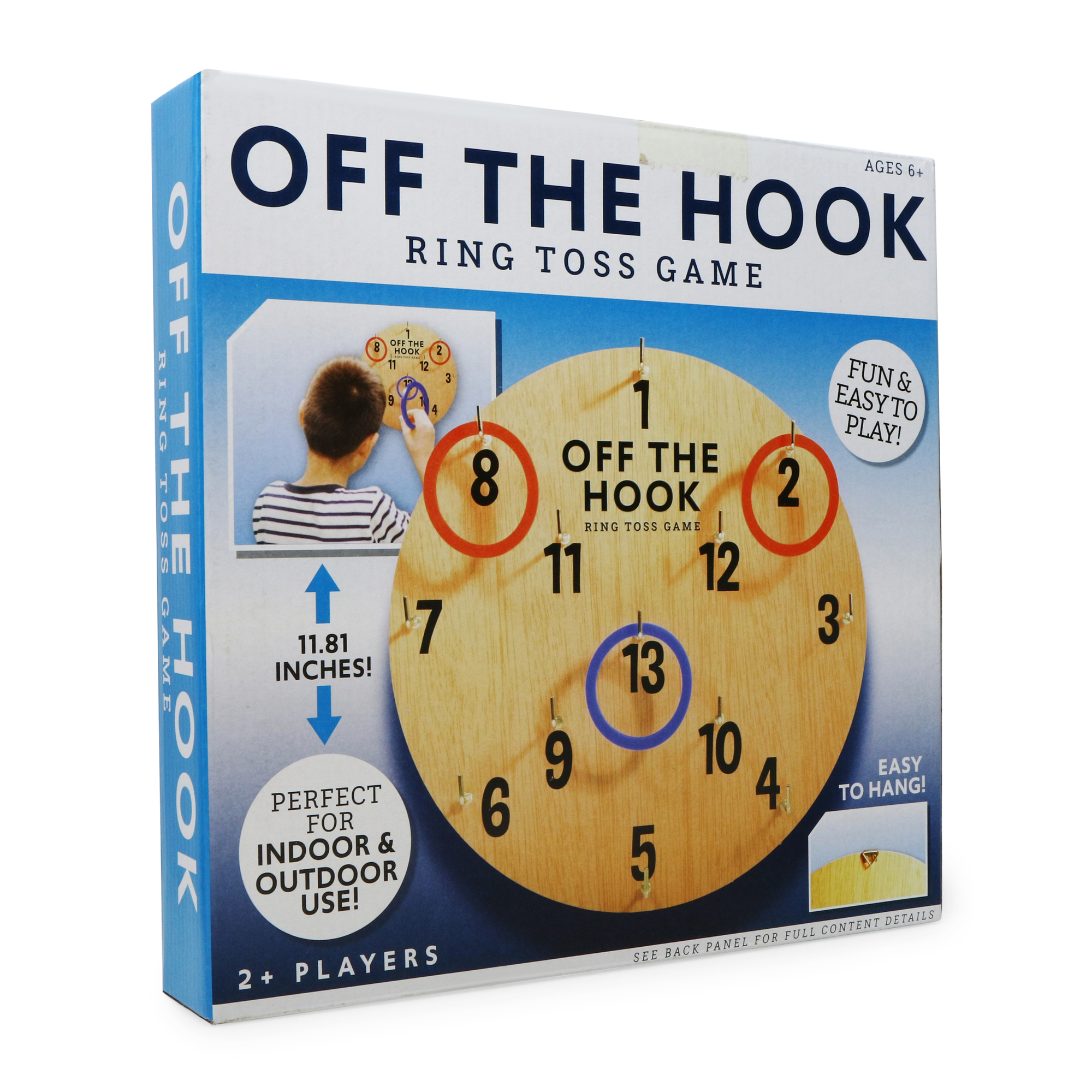 Off The Hook: Hanging Ring Toss Game