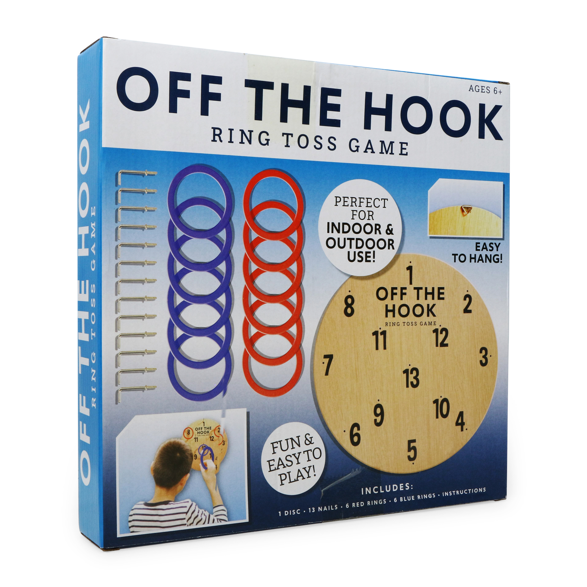 Off The Hook: Hanging Ring Toss Game