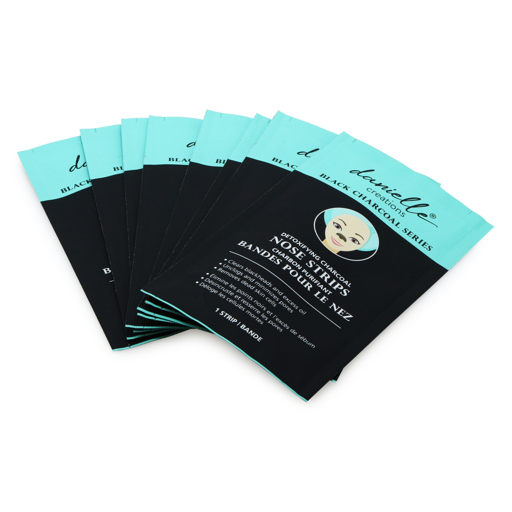 Danielle Creations® Detoxifying Charcoal Nose Strips 8-Count