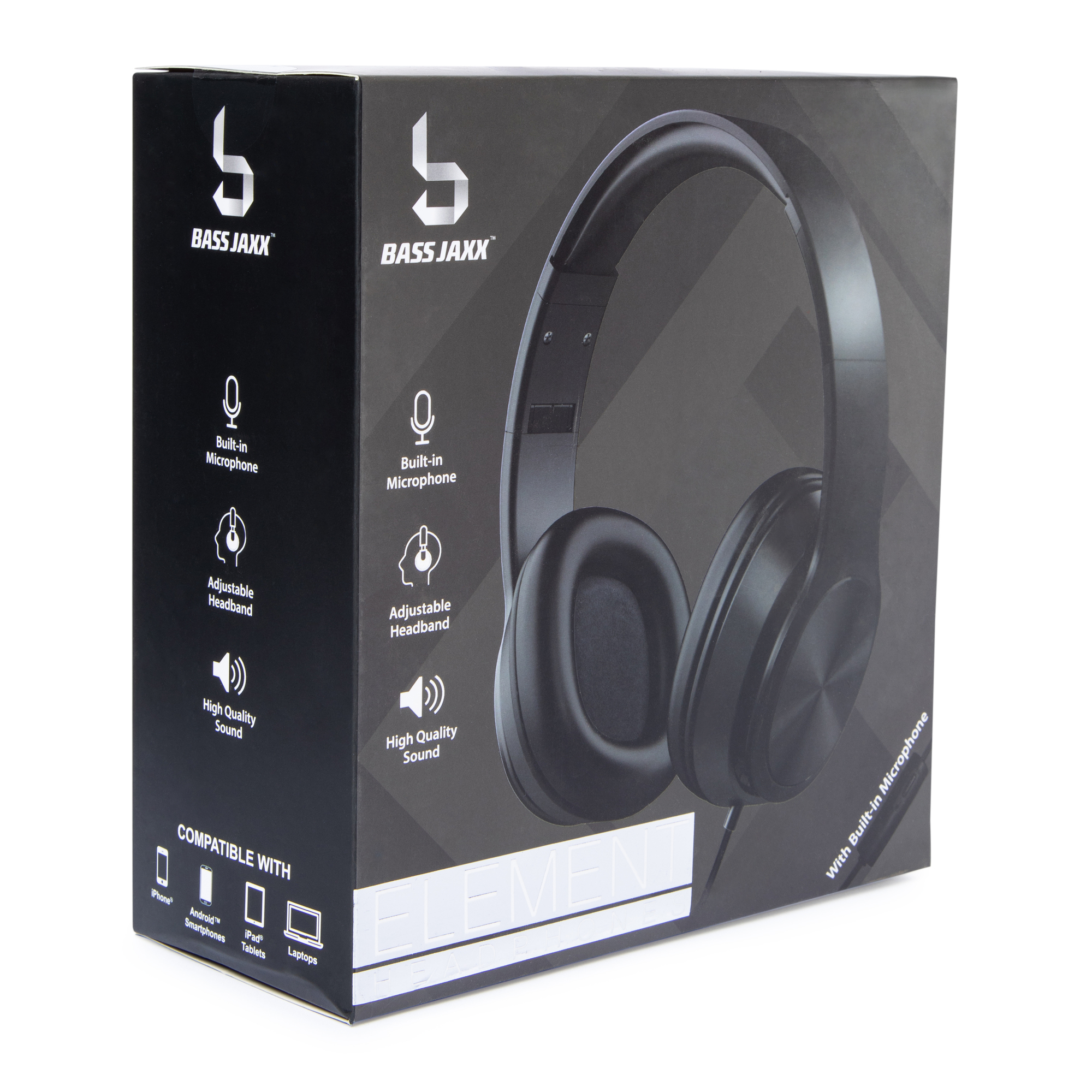 Element Wired Over-Ear Headphones With Microphone