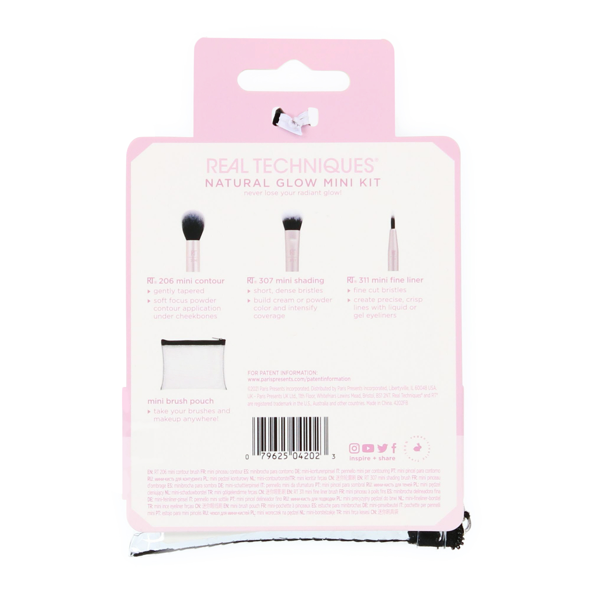 Real Techniques® Natural Glow Makeup Brush Mini Kit