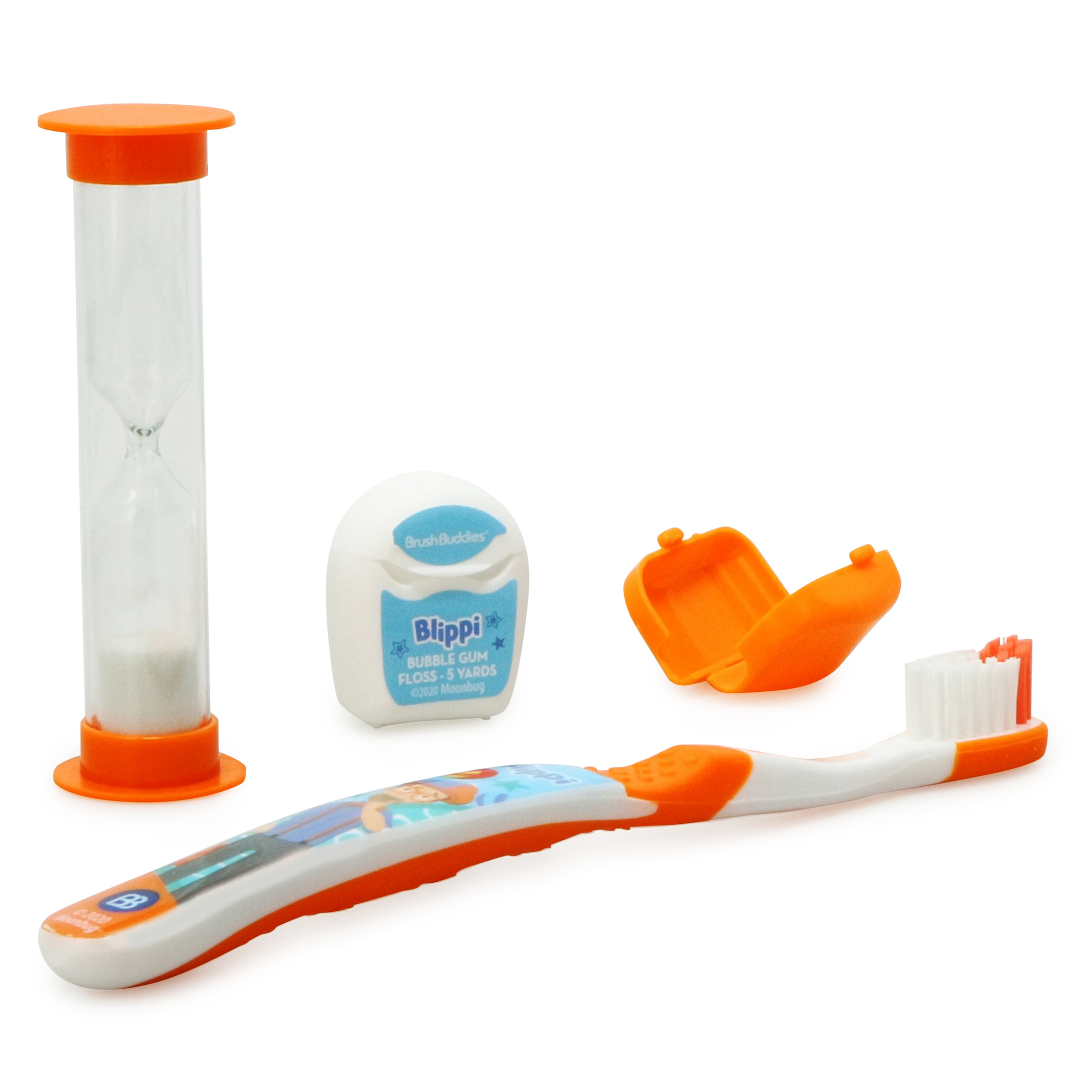 Blippi® Kid's Toothbrush Travel Kit