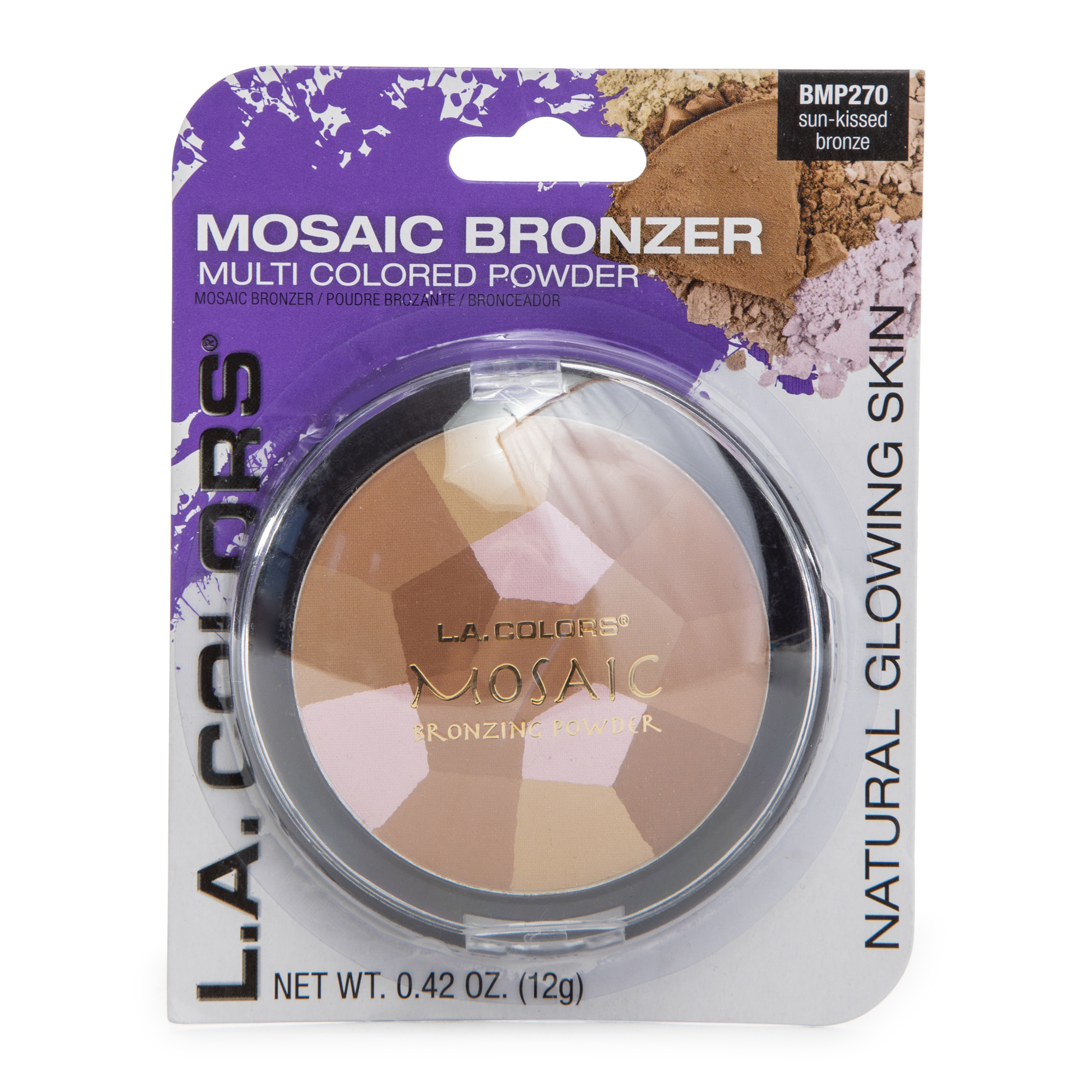 L.A. Colors® Mosaic Bronzer Powder - Sun-Kissed Bronze