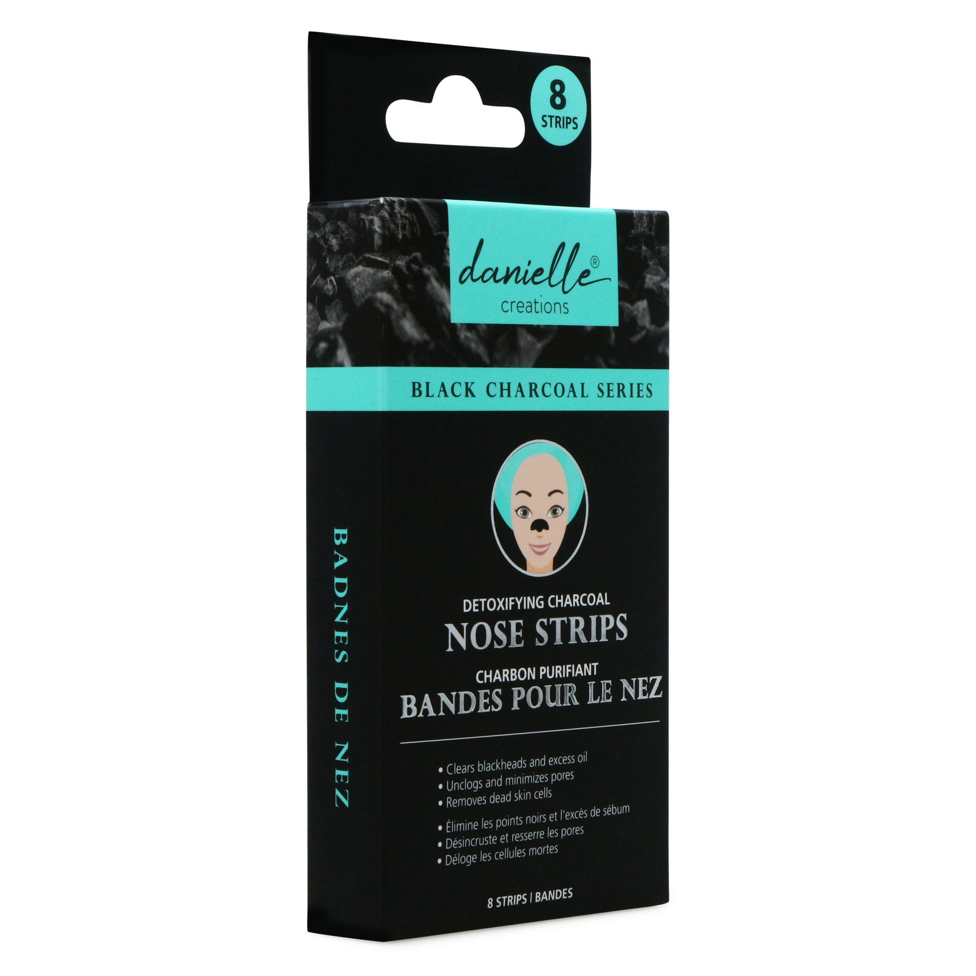 Danielle Creations® Detoxifying Charcoal Nose Strips 8-Count