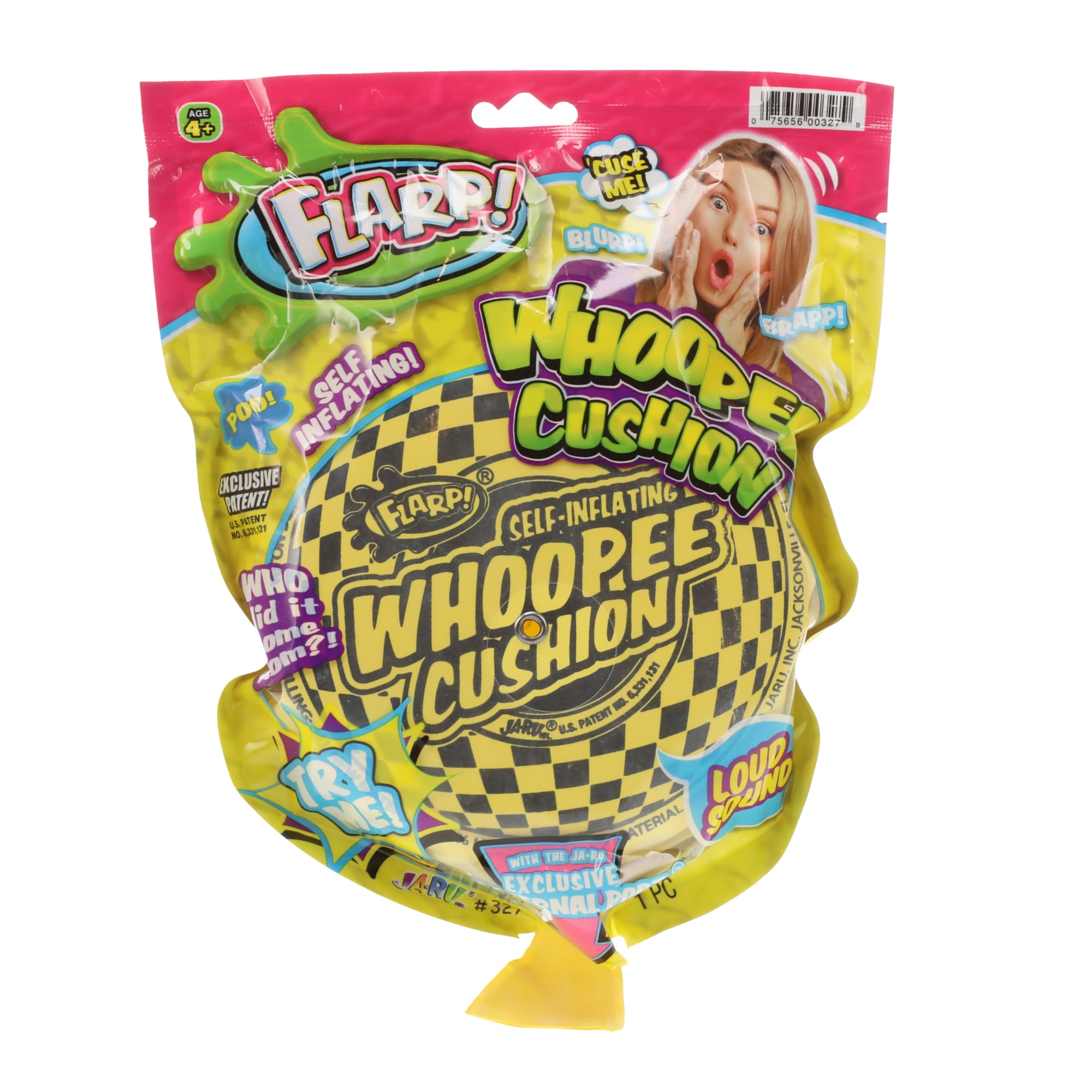 Flarp® Self-inflating Whoopee Cushion