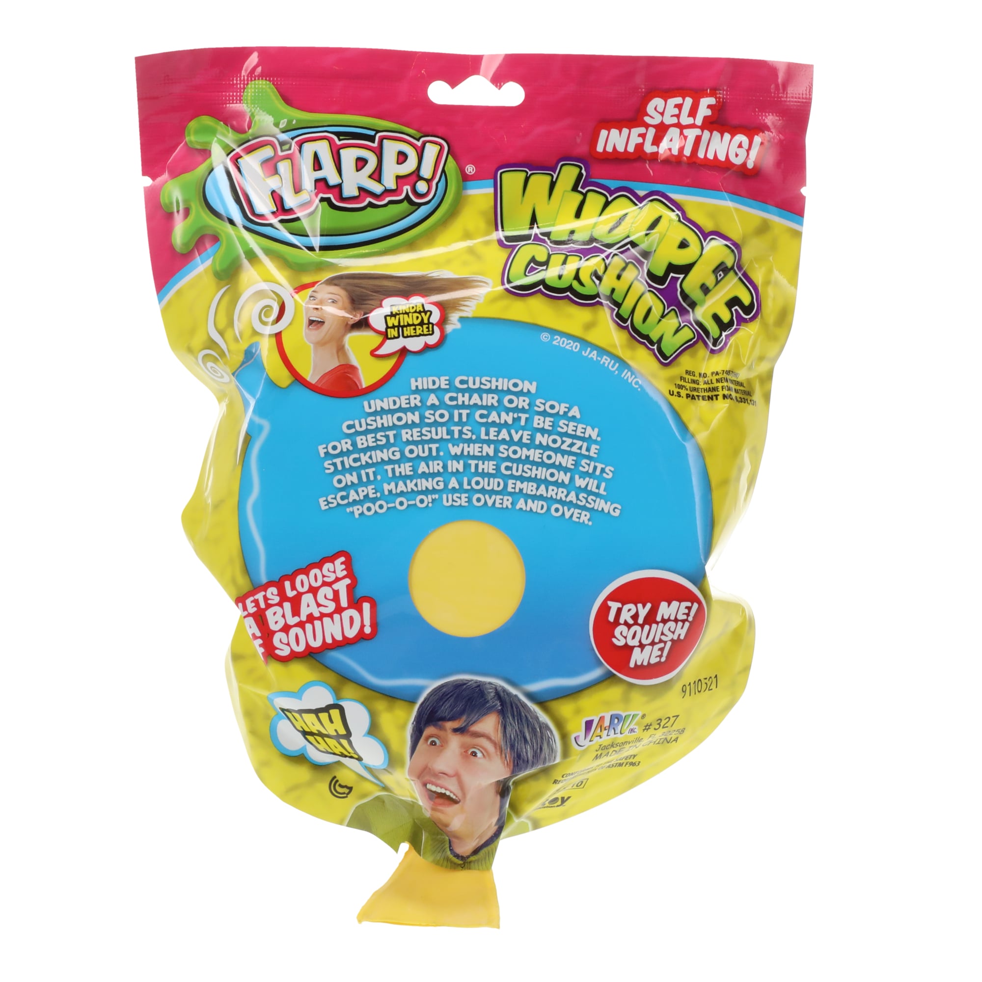 Flarp® Self-inflating Whoopee Cushion