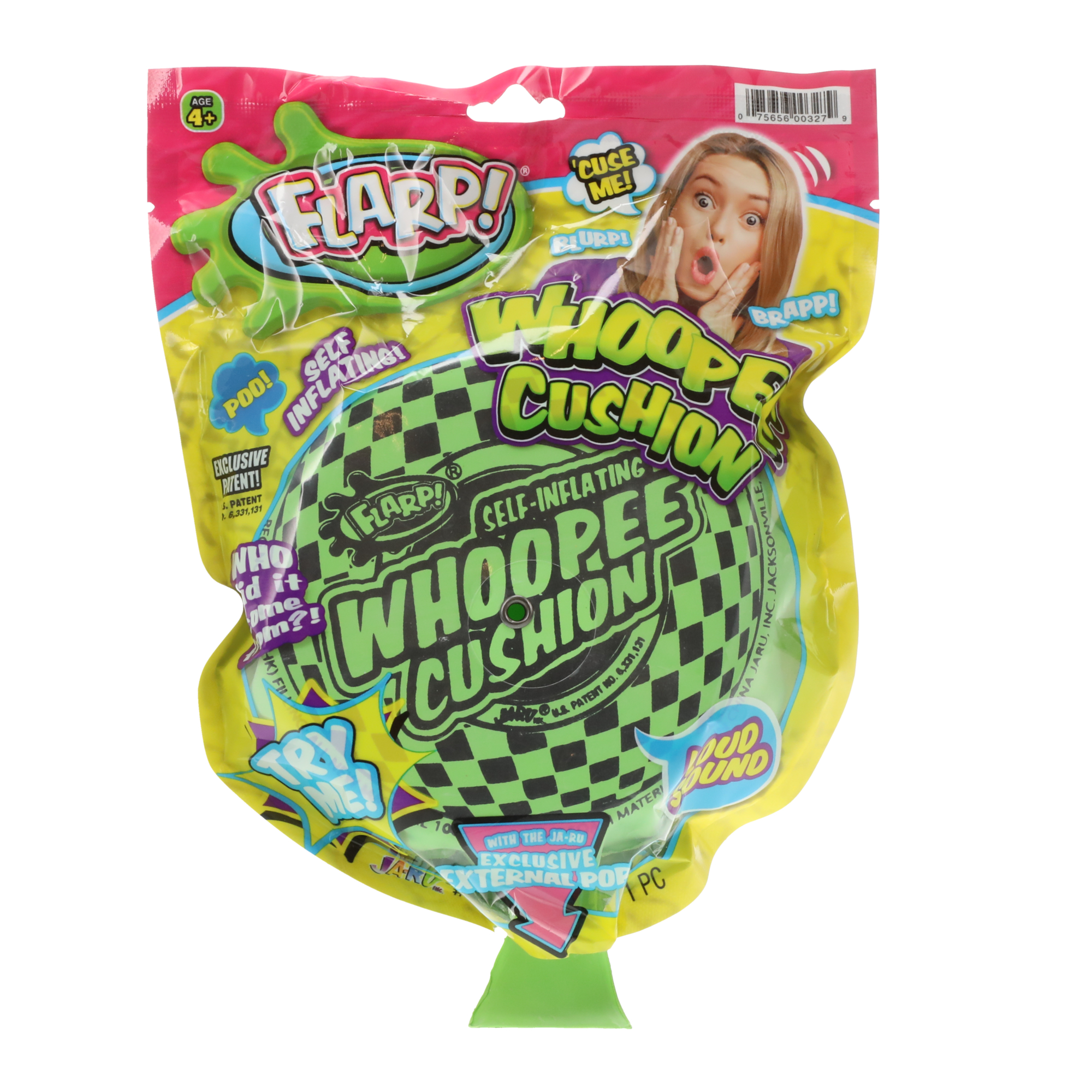 Flarp® Self-inflating Whoopee Cushion