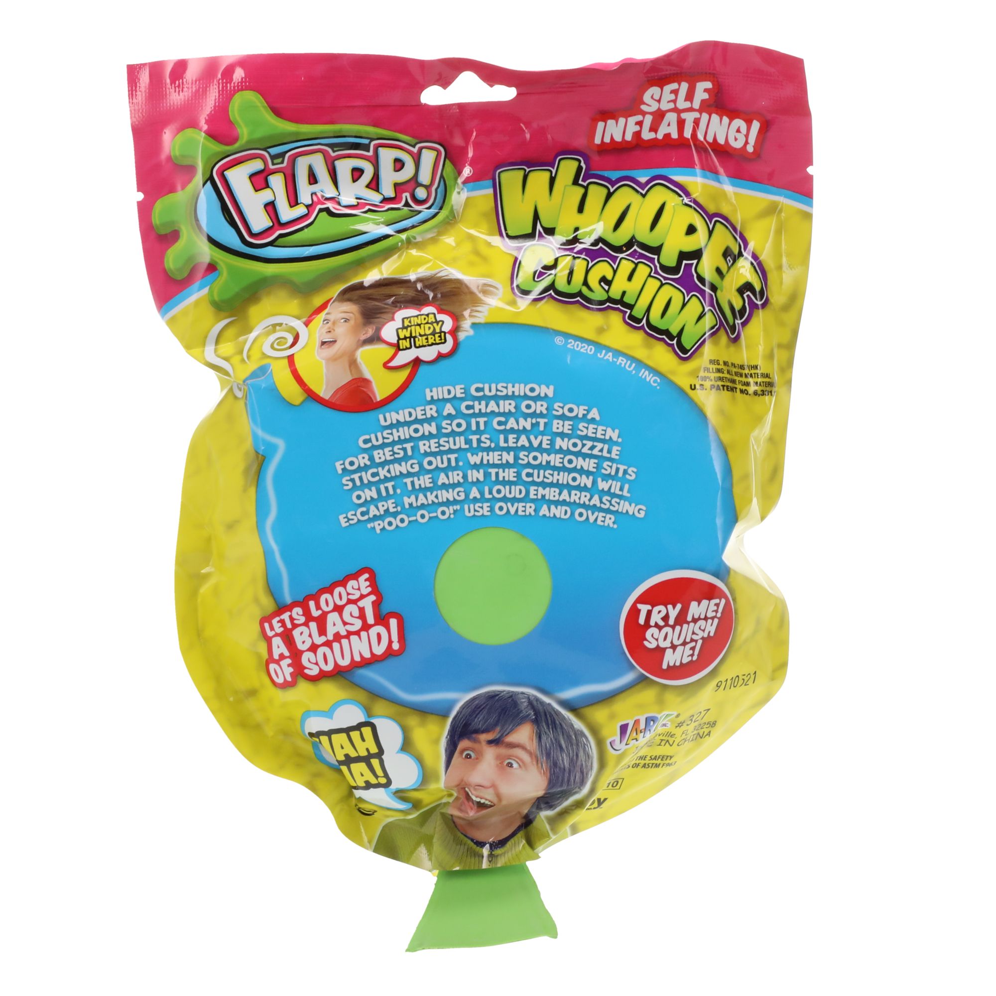 Flarp® Self-inflating Whoopee Cushion