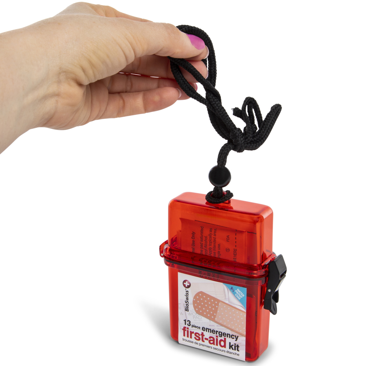 Bioswiss® Waterproof Emergency First Aid Kit 13-Piece Set