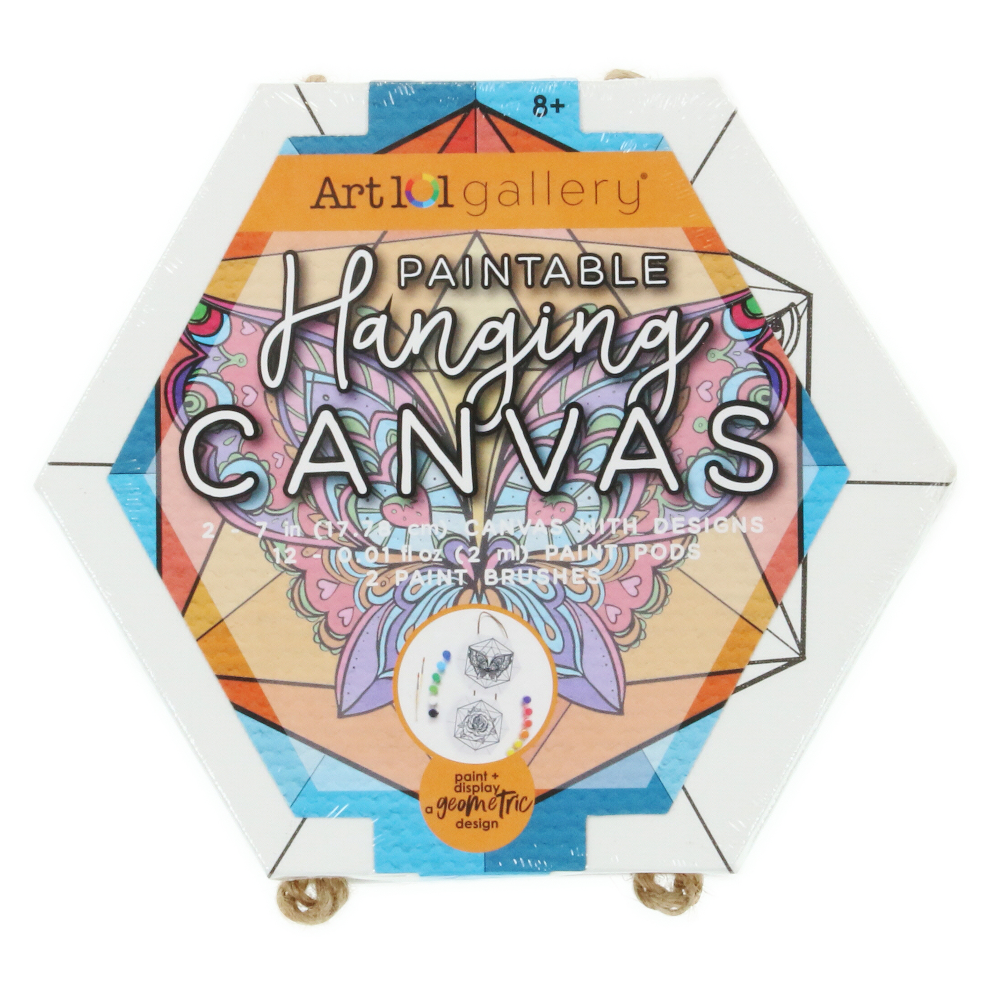 Paintable Hanging Canvas Art Set