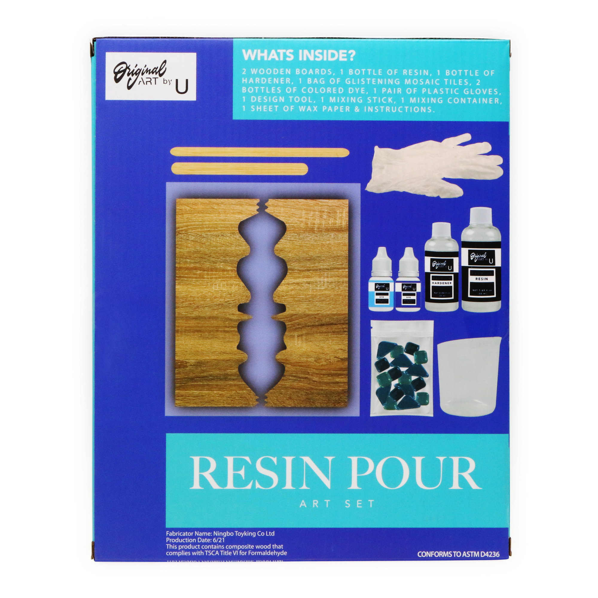DIY Resin Pour Art Set