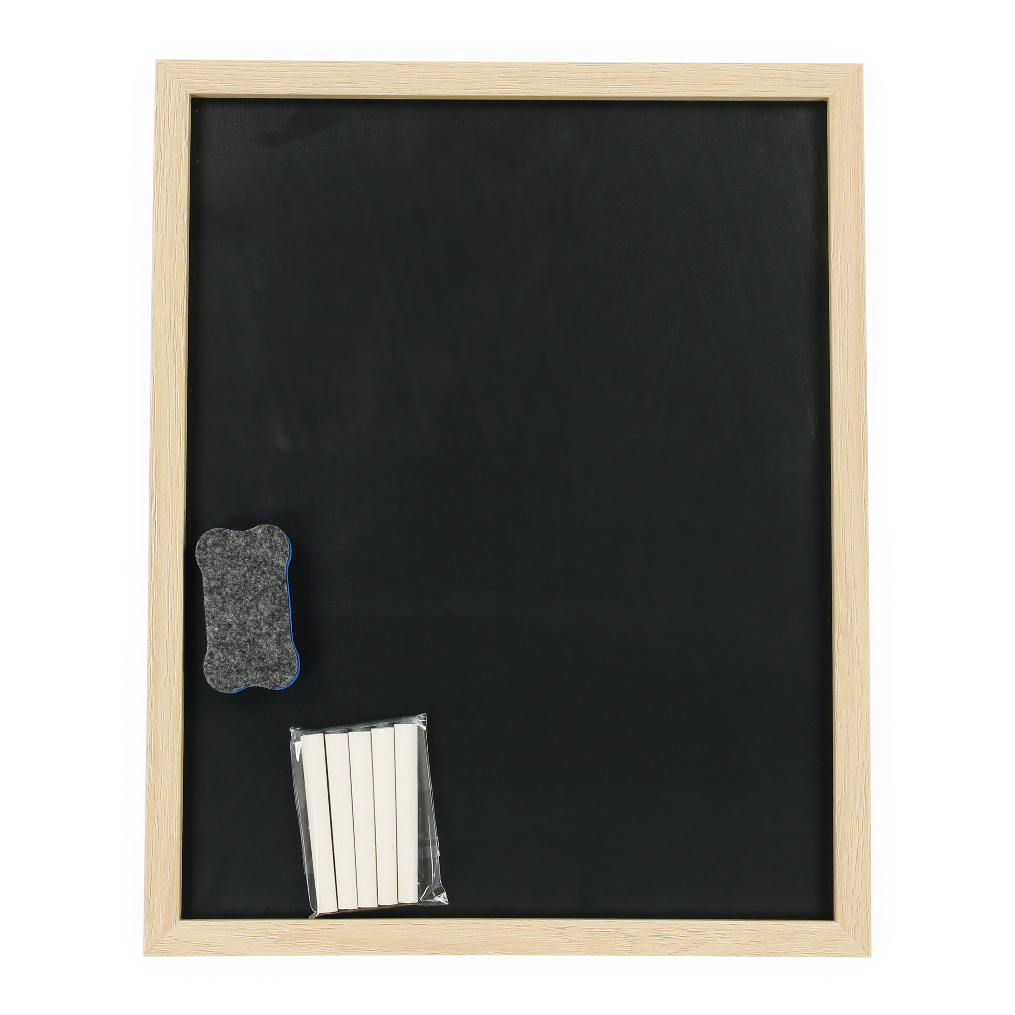 12in x 15in Wood Framed Chalkboard With Chalk & Eraser
