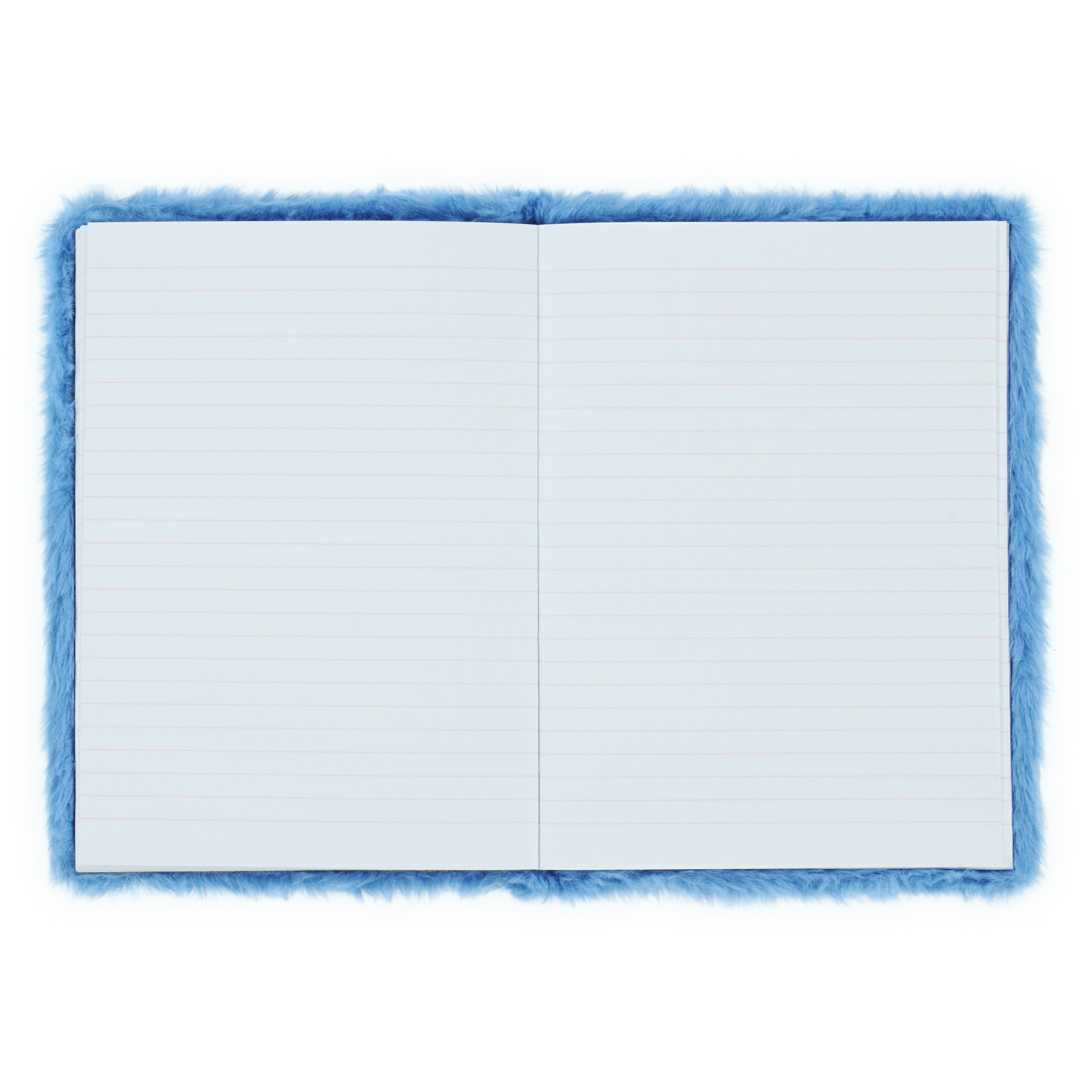 Sequin Cat Plush Journal