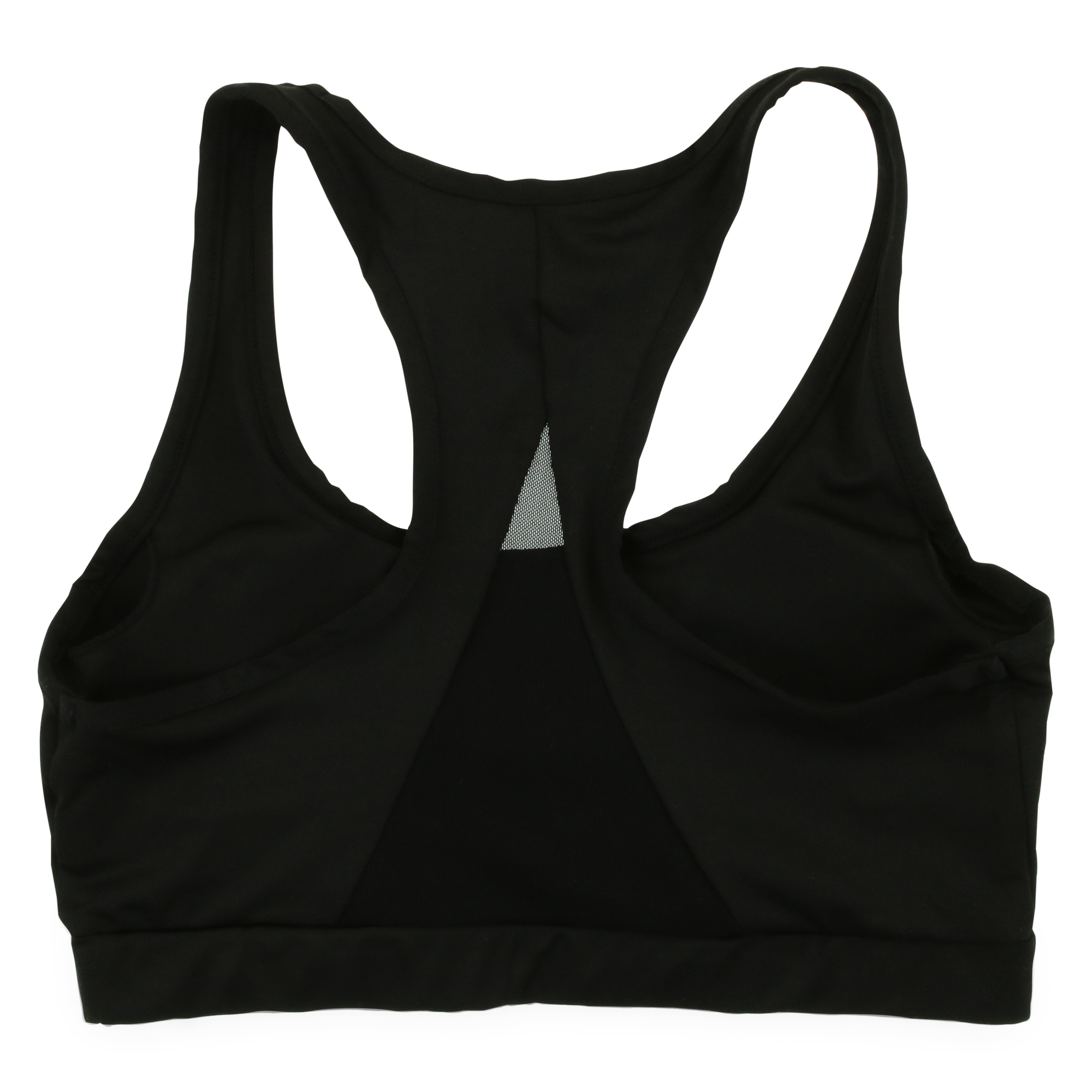 Black Classic Fit Sports Bra